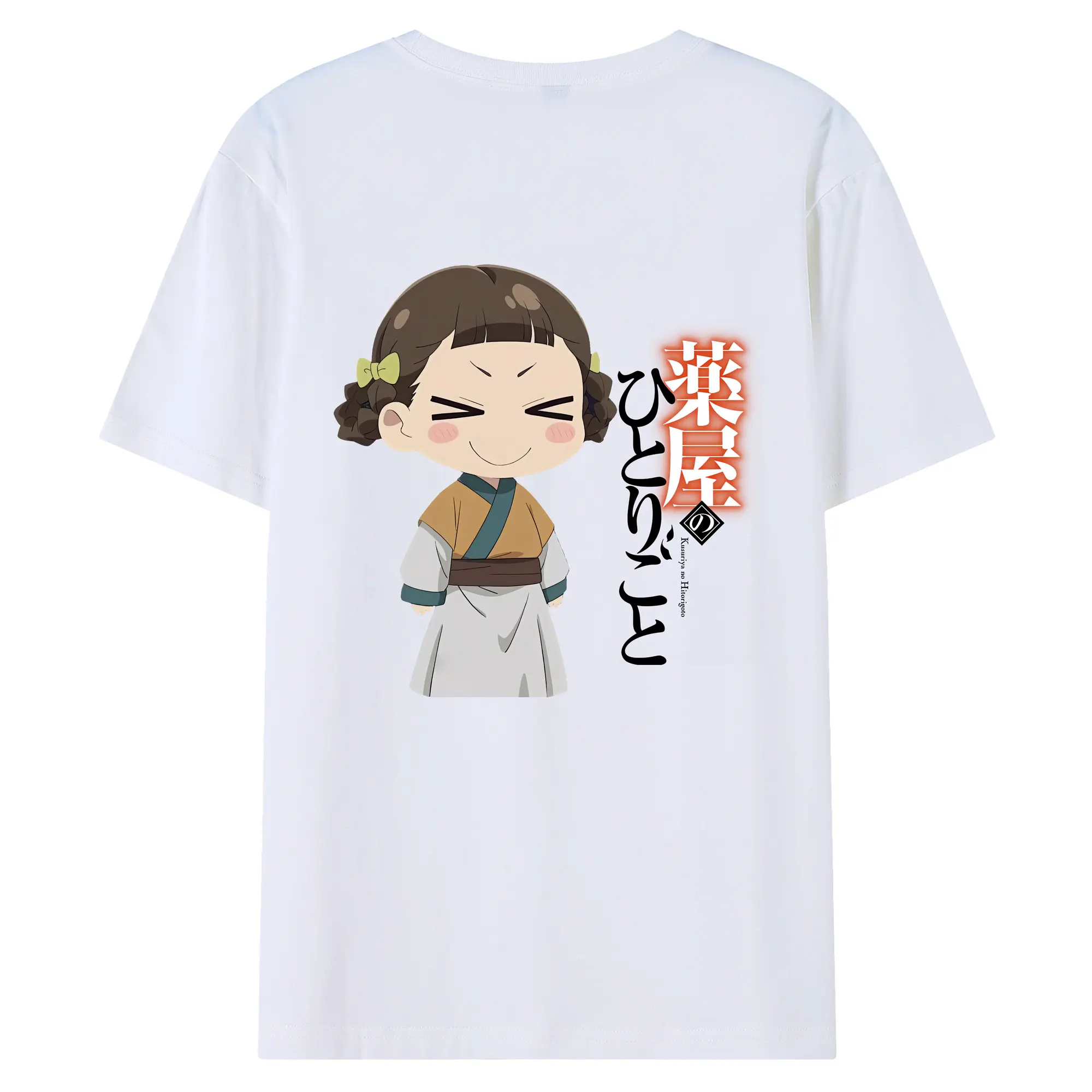 薬屋のひとりごと グッズ,子翠 小蘭 - 綿100％ 半袖Tシャツ ・ バックプリント ・ 快適 通気性 ・ 日常使い 散歩 スポーツ用