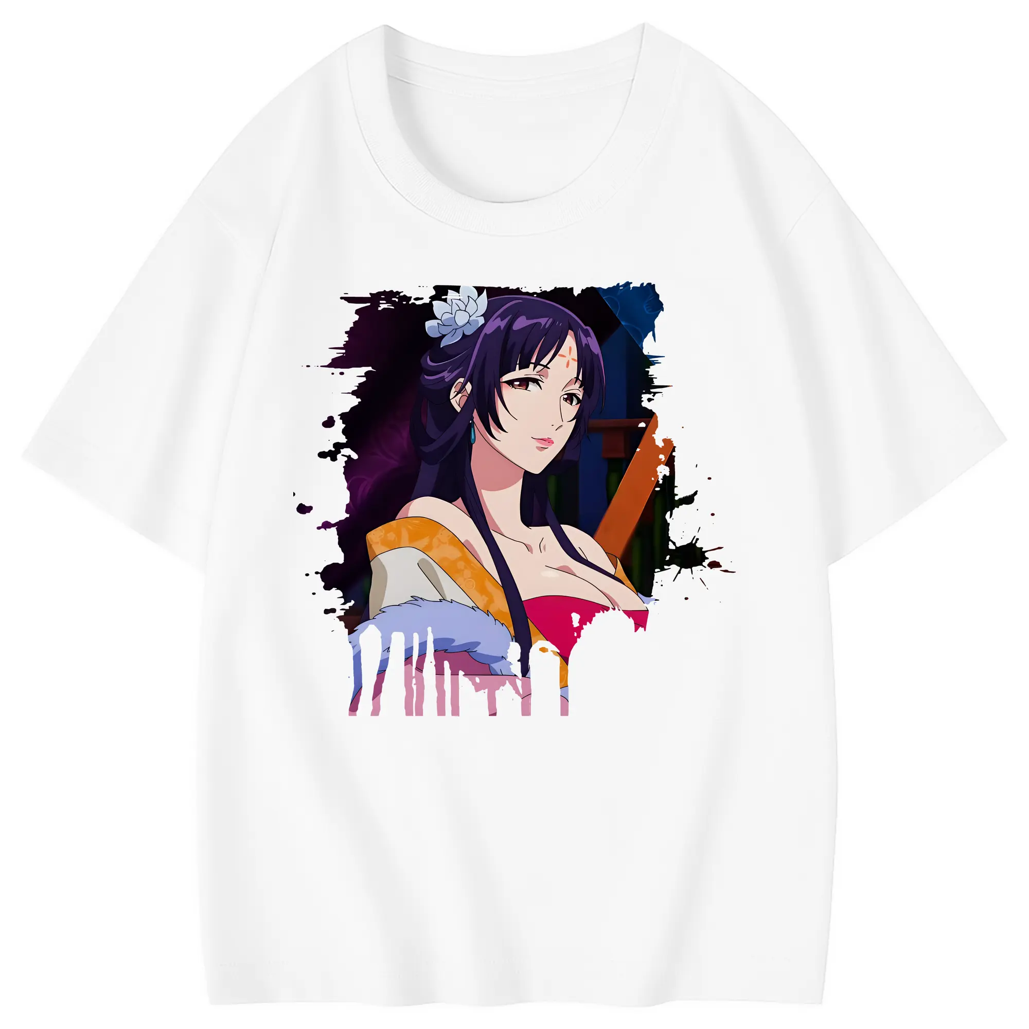 薬屋のひとりごと グッズ,白鈴 - 綿100％ キッズTシャツ ・ フロントプリント ・ 快適 通気性 ・ スポーツ カジュアル 散歩用