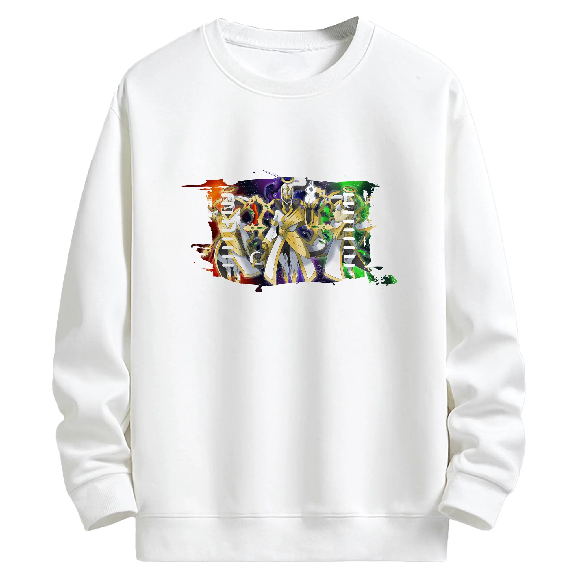 ポケモン グッズ,アルセウス - キッズ クルーネックスウェットシャツ ・ フロントプリント ・ 綿80％ ポリエステル20％ ・ 快適 通学 スポーツ 日常使い お散歩用