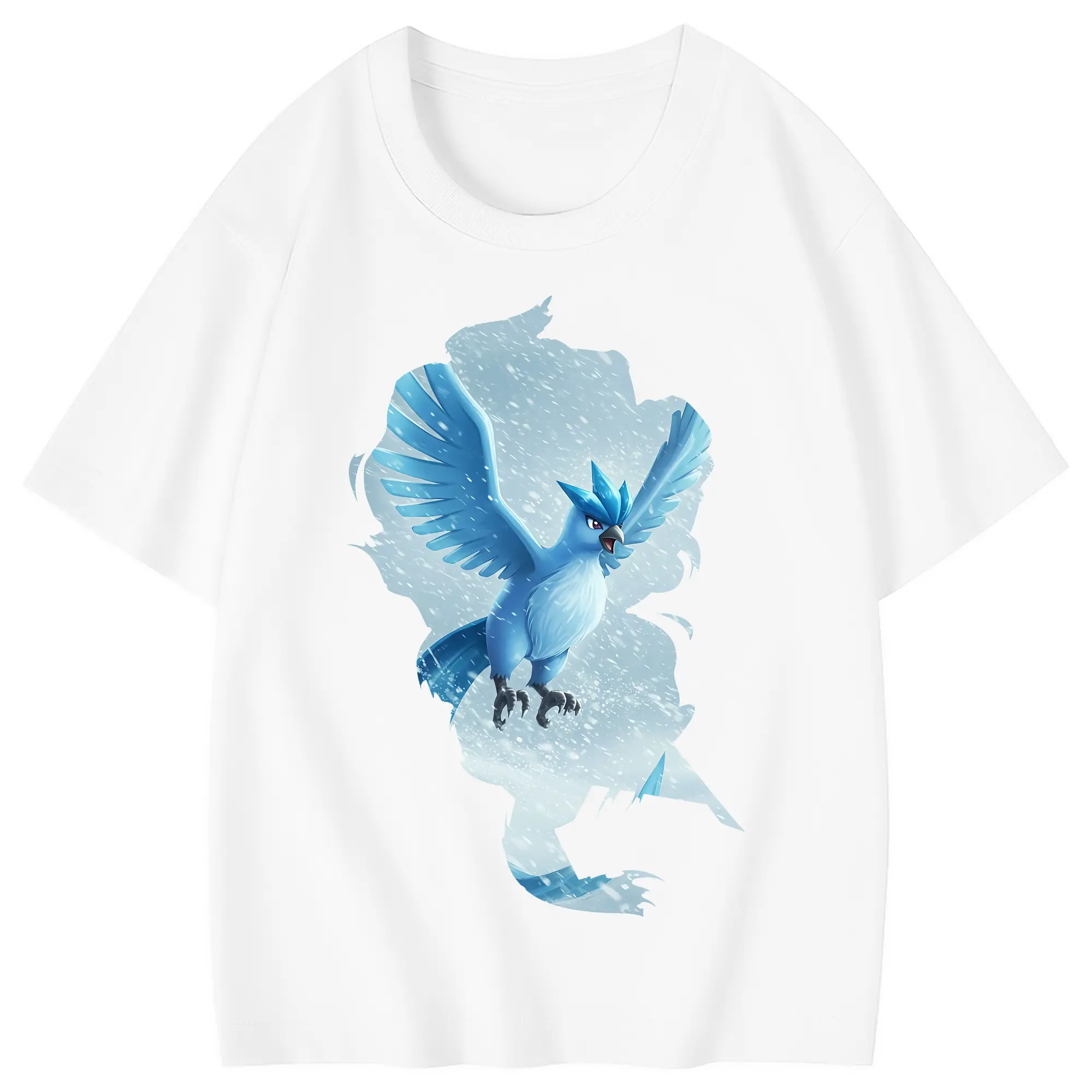 ポケモン グッズ,フリーザー - 綿100％ キッズTシャツ ・ フロントプリント ・ 快適 通気性 ・ スポーツ カジュアル 散歩用