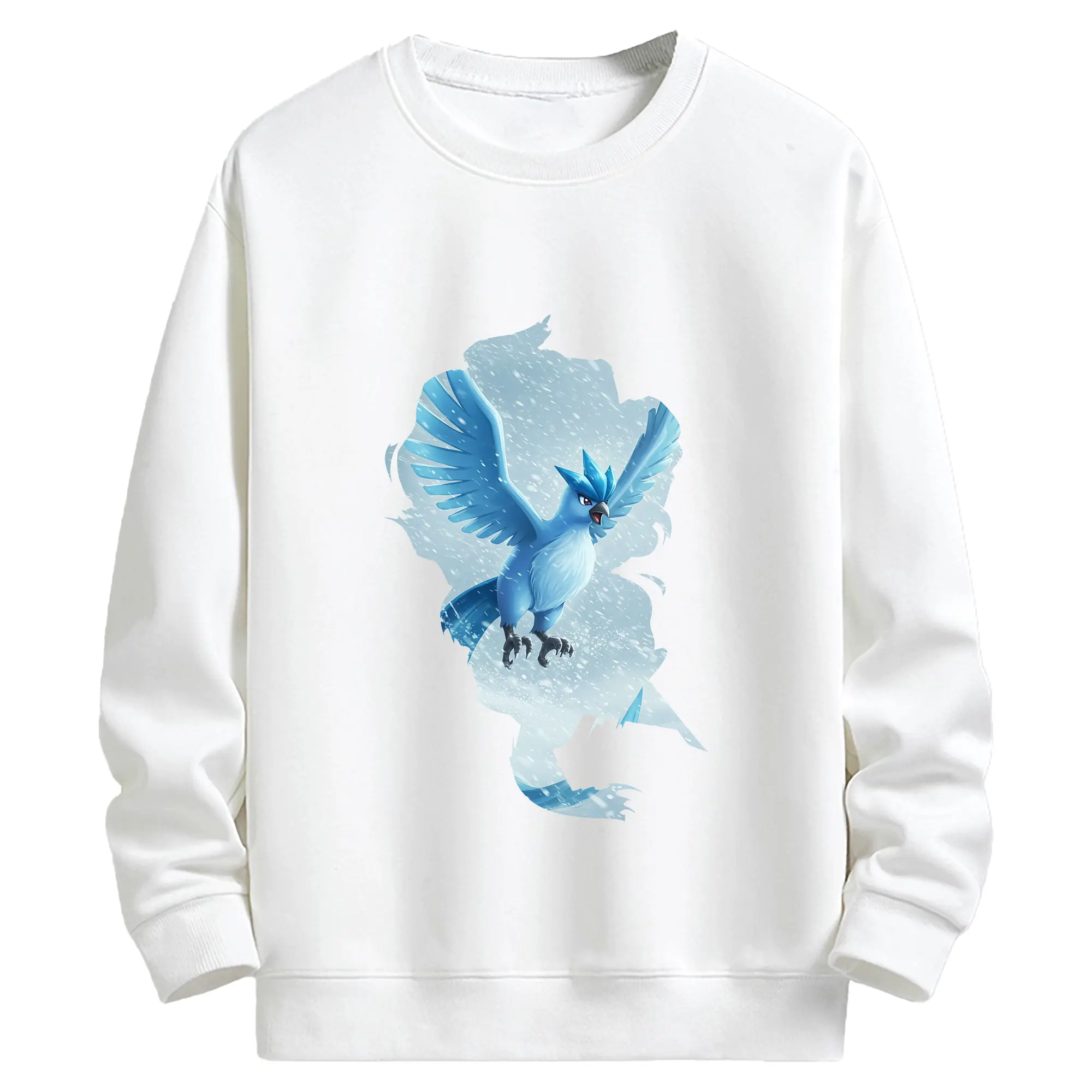 ポケモン グッズ,フリーザー - キッズ クルーネックスウェットシャツ ・ フロントプリント ・ 綿80％ ポリエステル20％ ・ 快適 通学 スポーツ 日常使い お散歩用