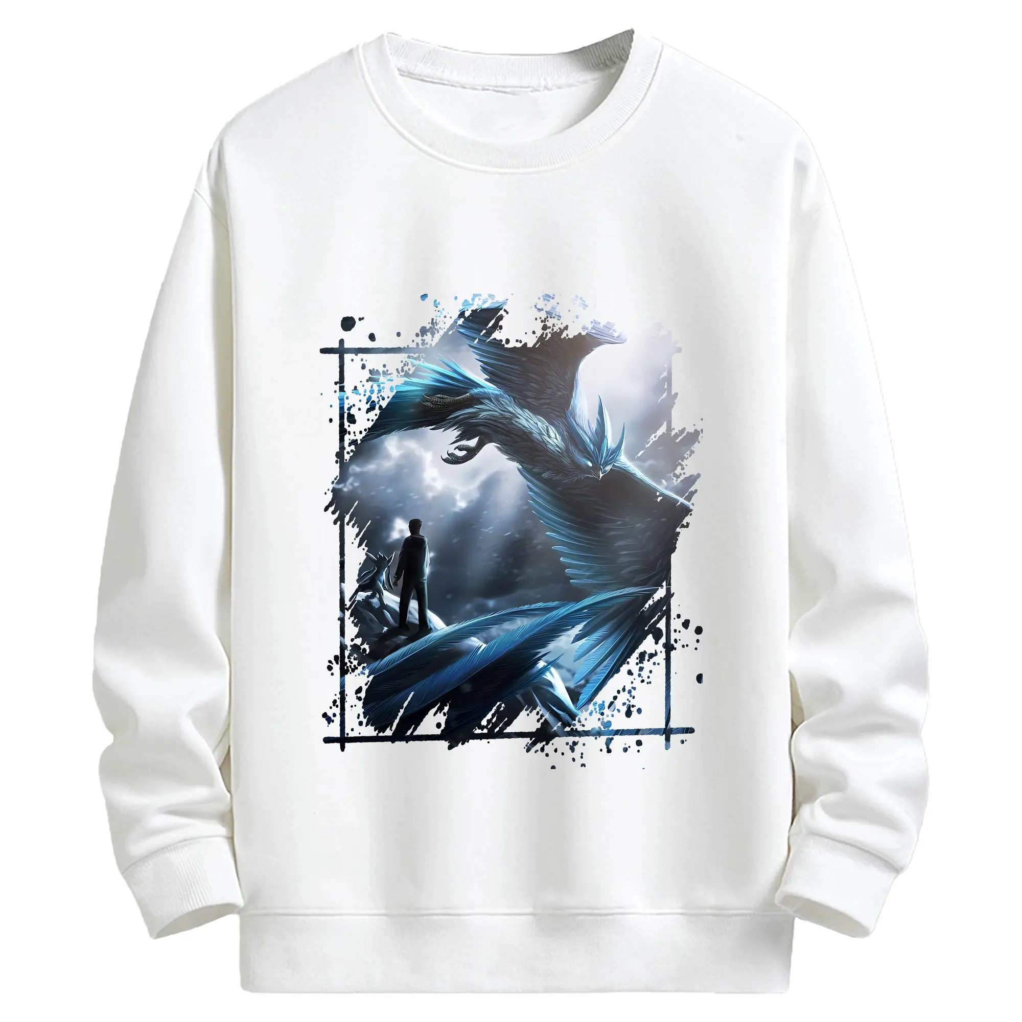 ポケモン グッズ,フリーザー - キッズ クルーネックスウェットシャツ ・ フロントプリント ・ 綿80％ ポリエステル20％ ・ 快適 通学 スポーツ 日常使い お散歩用