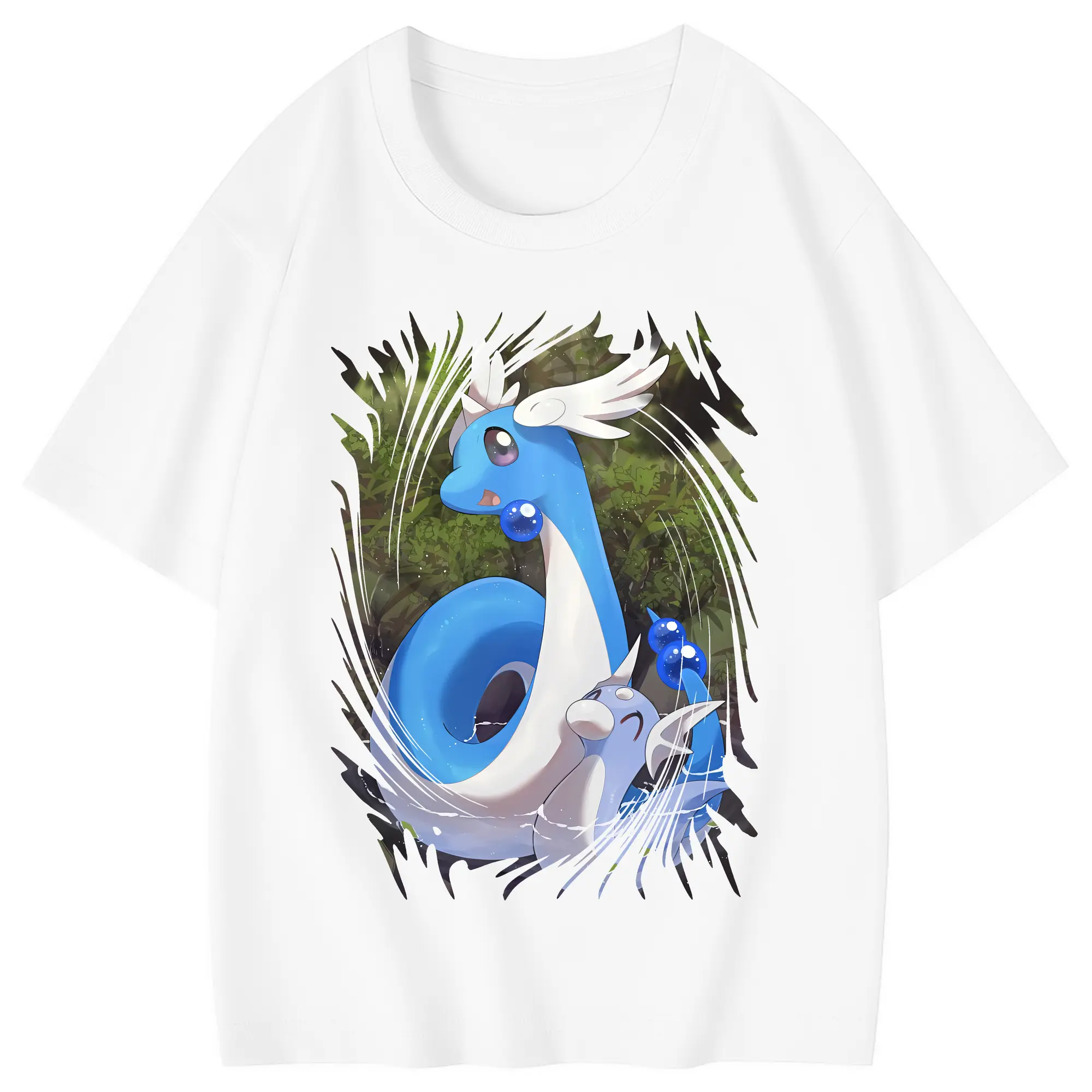 ポケモン グッズ,カイリュー - 綿100％ キッズTシャツ ・ フロントプリント ・ 快適 通気性 ・ スポーツ カジュアル 散歩用