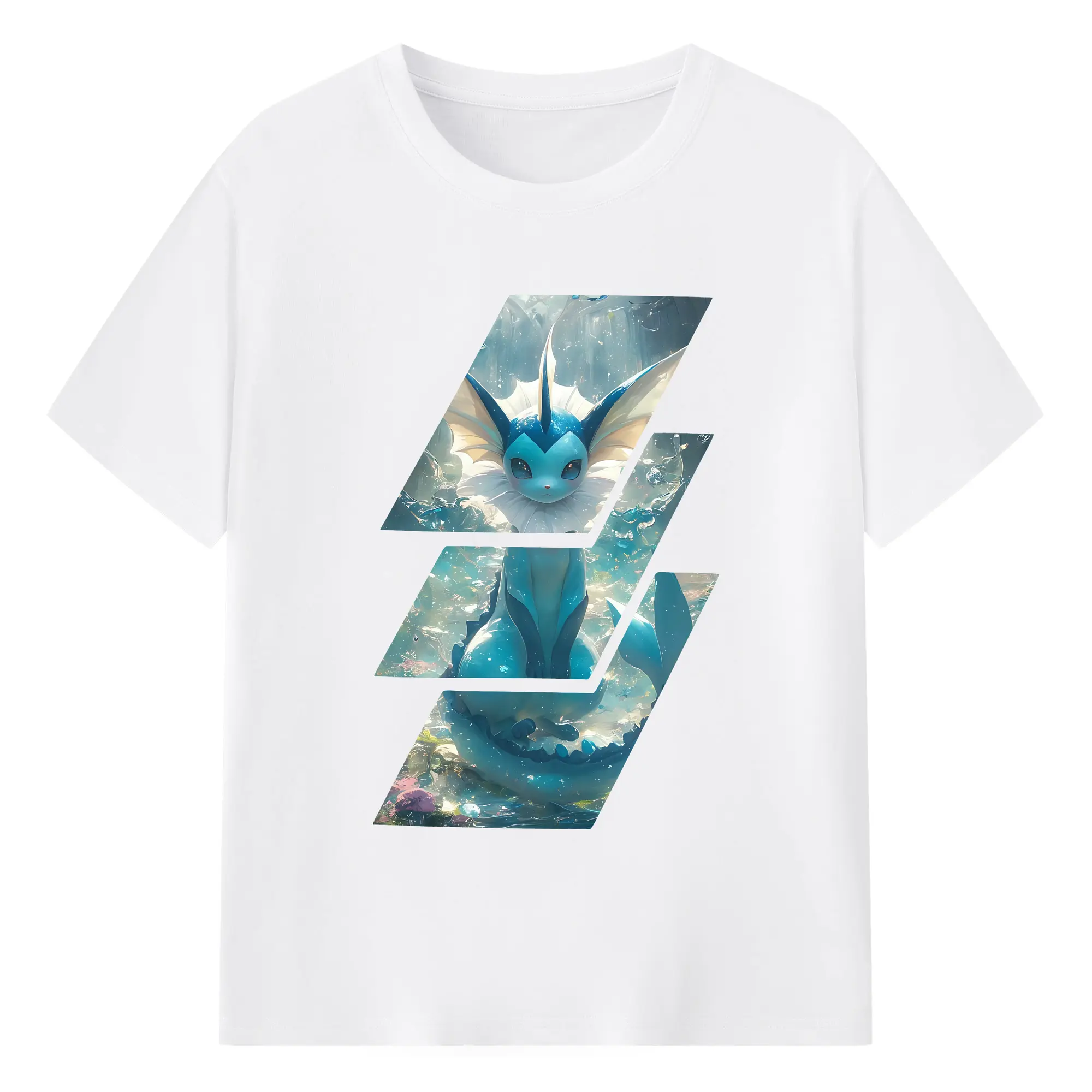 ポケモン グッズ,イーブイ - 綿100％ 半袖Tシャツ ・ フロントプリント ・ 快適 通気性 ・ 日常使い 散歩 スポーツ用