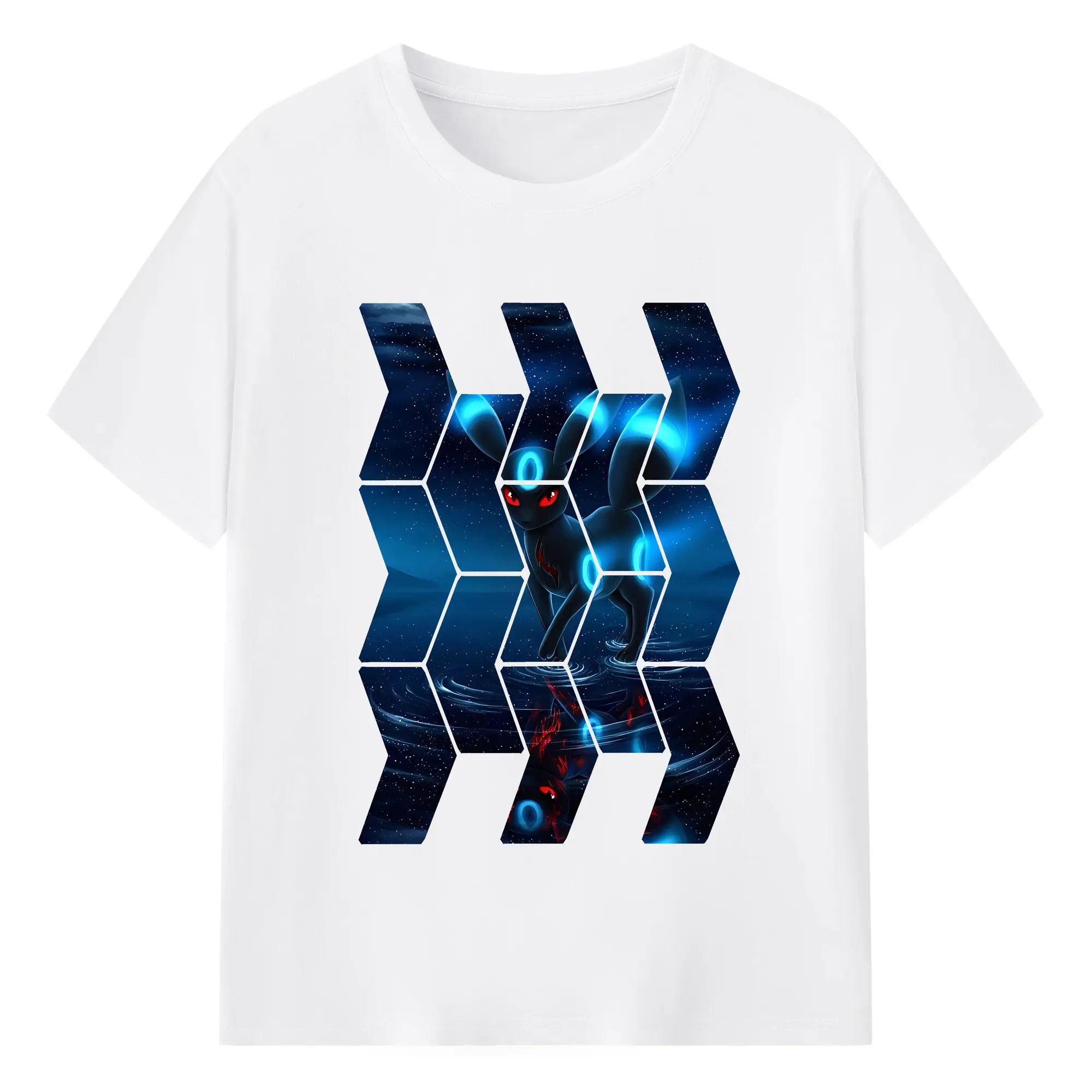 ポケモン グッズ,イーブイ - 綿100％ 半袖Tシャツ ・ フロントプリント ・ 快適 通気性 ・ 日常使い 散歩 スポーツ用