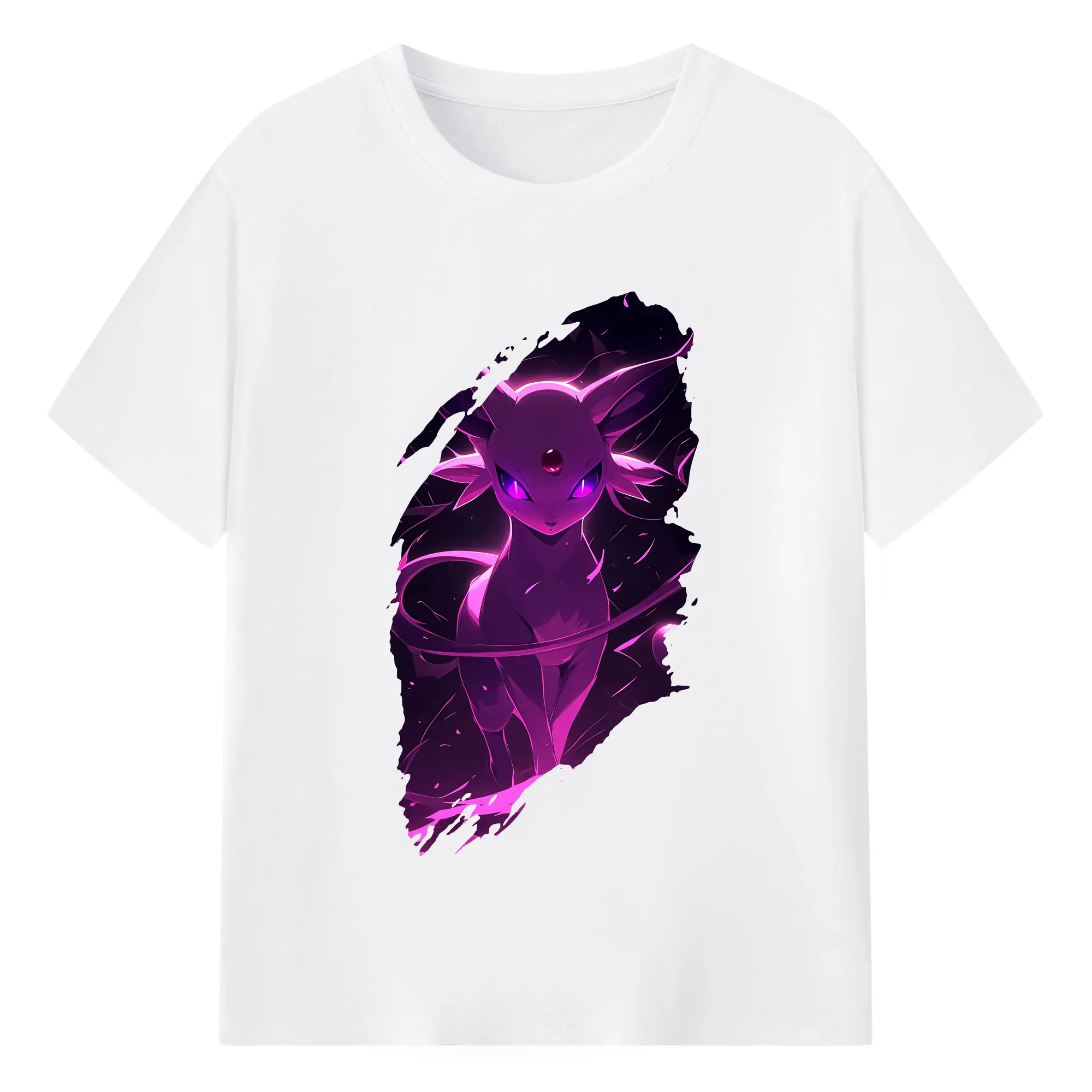 ポケモン グッズ,イーブイ - 綿100％ 半袖Tシャツ ・ フロントプリント ・ 快適 通気性 ・ 日常使い 散歩 スポーツ用