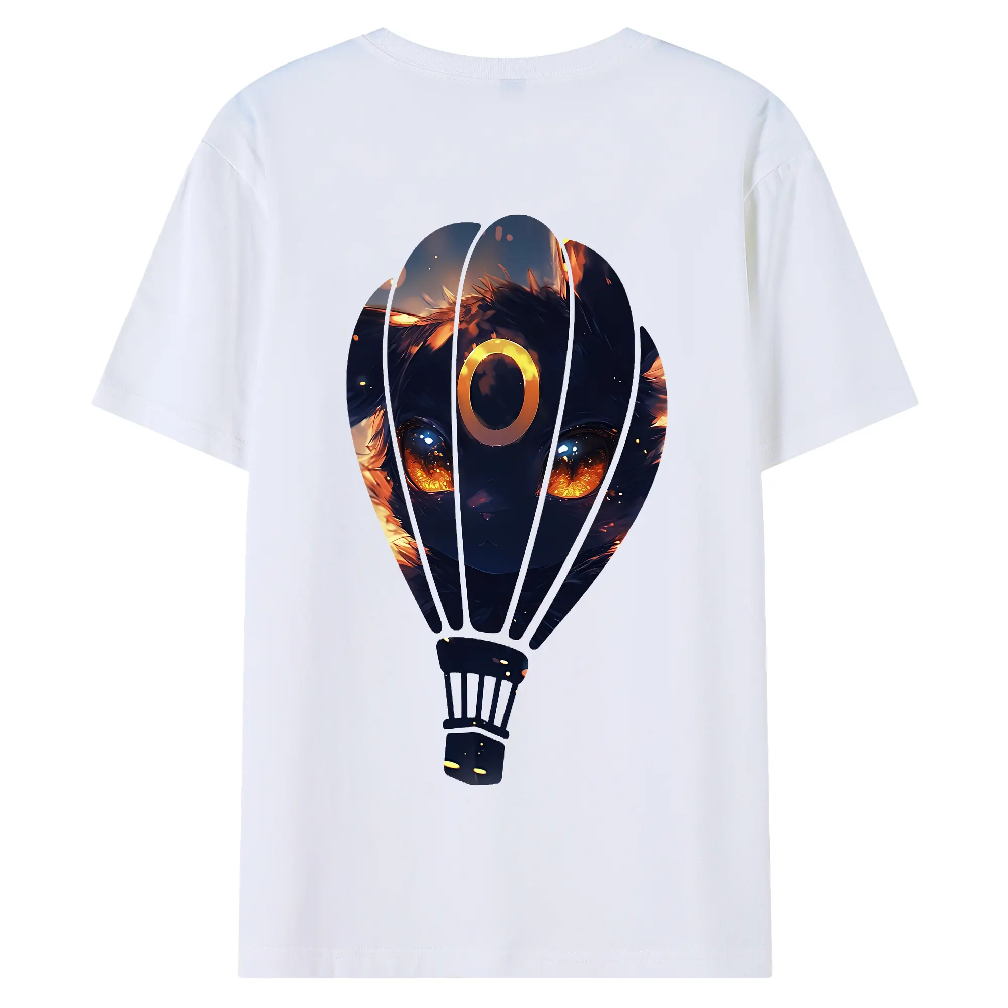 ポケモン グッズ,イーブイ - 綿100％ 半袖Tシャツ ・ バックプリント ・ 快適 通気性 ・ 日常使い 散歩 スポーツ用