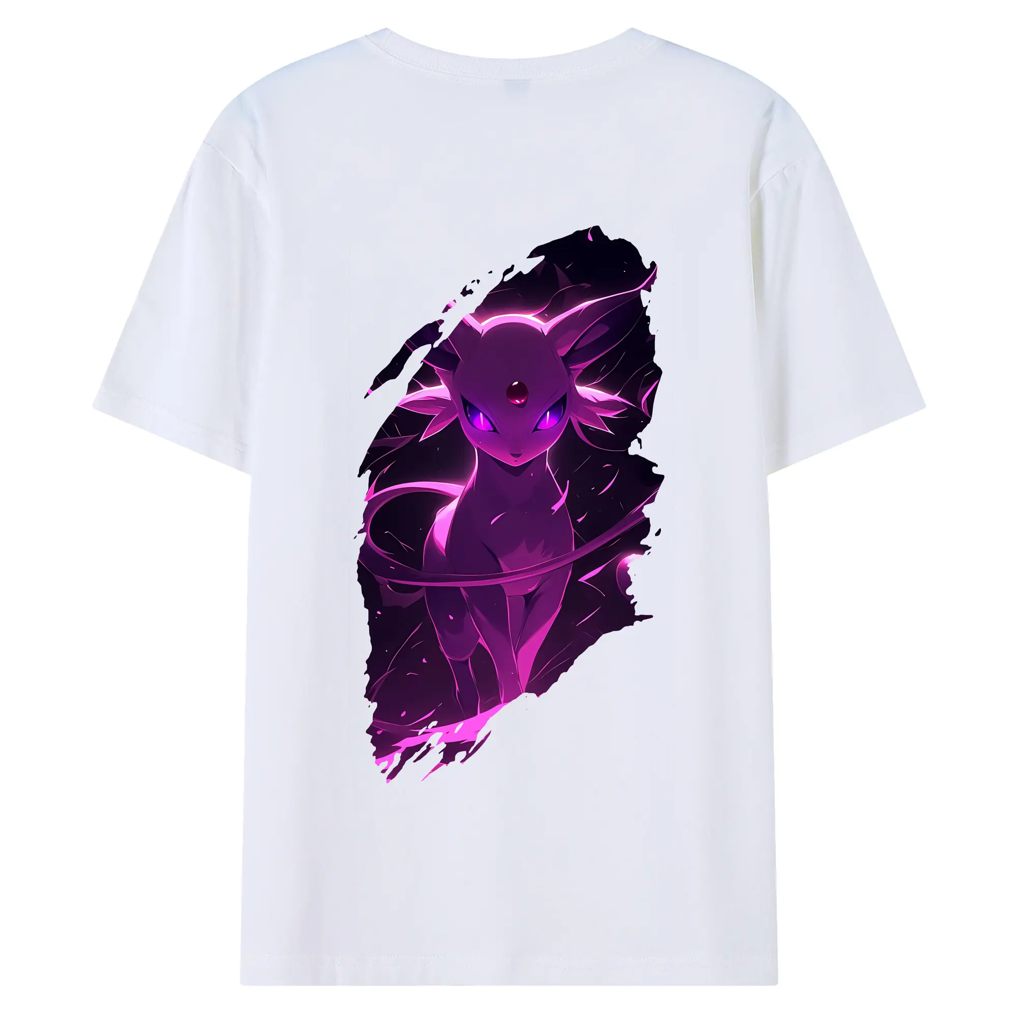 ポケモン グッズ,イーブイ - 綿100％ 半袖Tシャツ ・ バックプリント ・ 快適 通気性 ・ 日常使い 散歩 スポーツ用