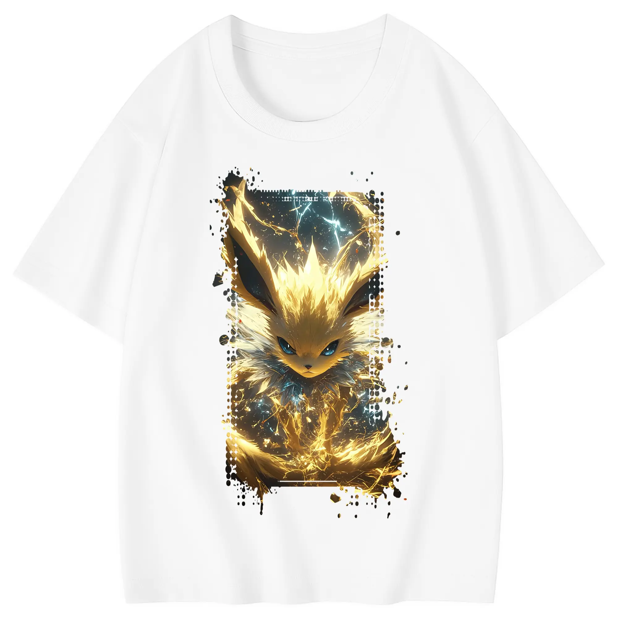ポケモン グッズ,イーブイ - 綿100％ キッズTシャツ ・ フロントプリント ・ 快適 通気性 ・ スポーツ カジュアル 散歩用