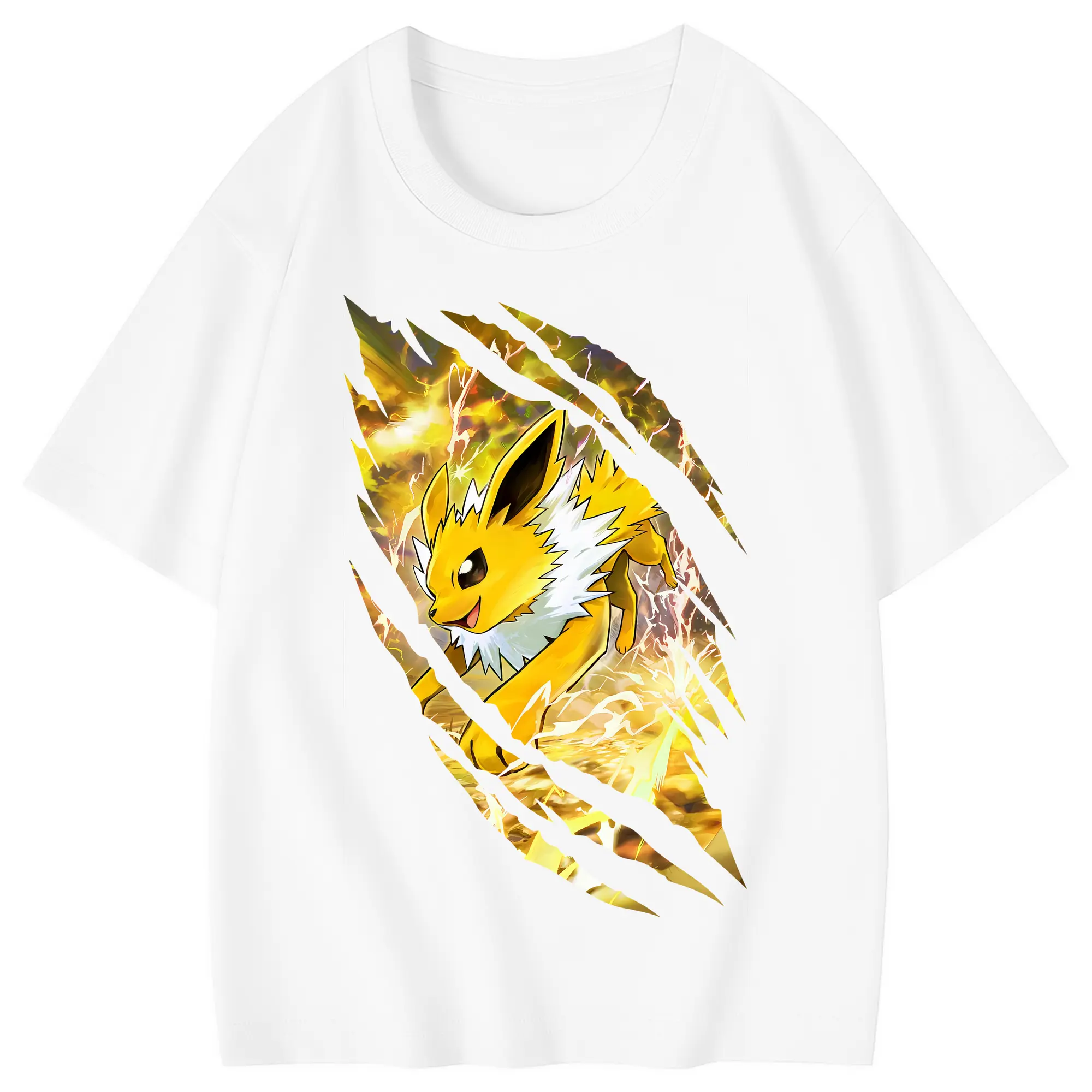 ポケモン グッズ,イーブイ - 綿100％ キッズTシャツ ・ フロントプリント ・ 快適 通気性 ・ スポーツ カジュアル 散歩用
