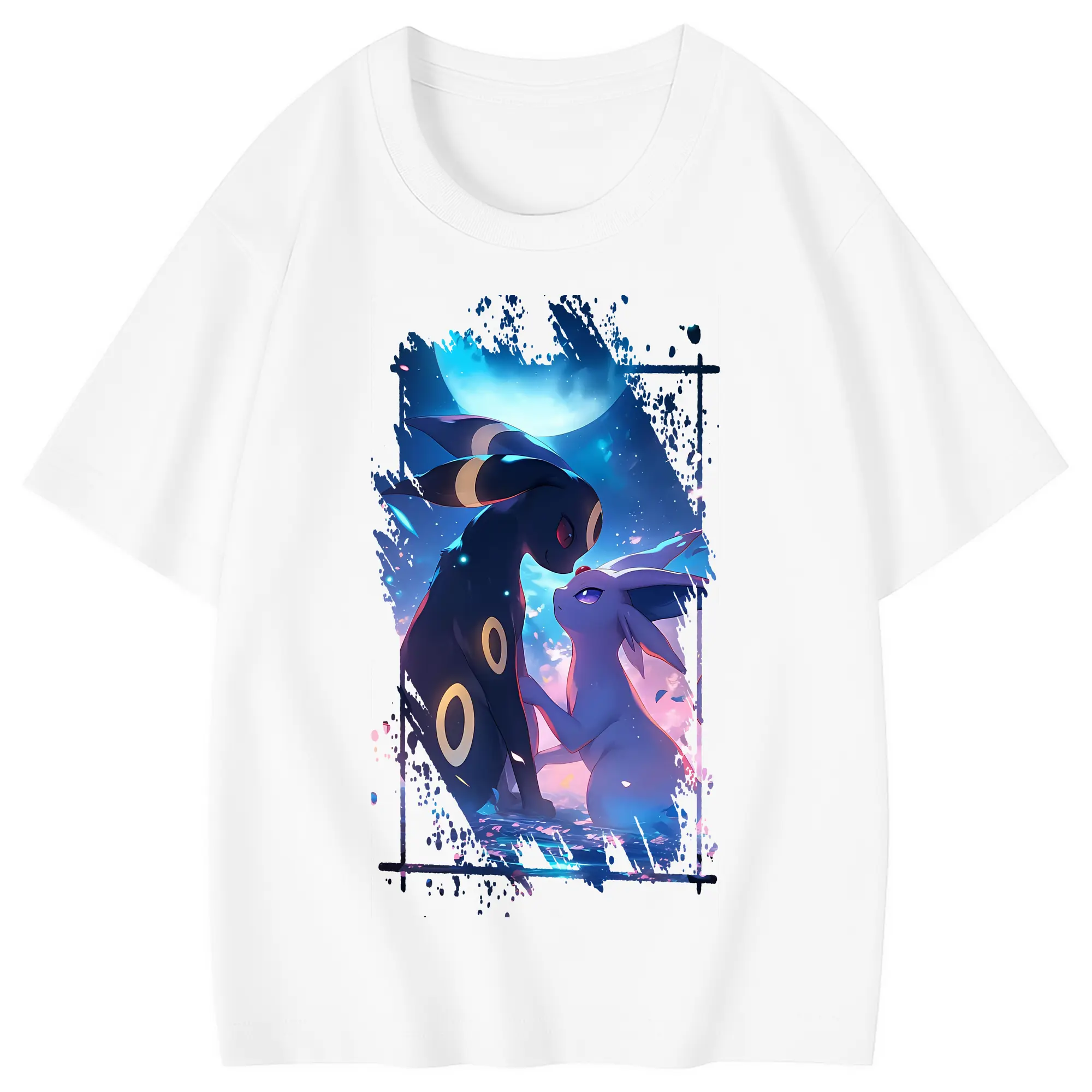 ポケモン グッズ,イーブイ - 綿100％ キッズTシャツ ・ フロントプリント ・ 快適 通気性 ・ スポーツ カジュアル 散歩用