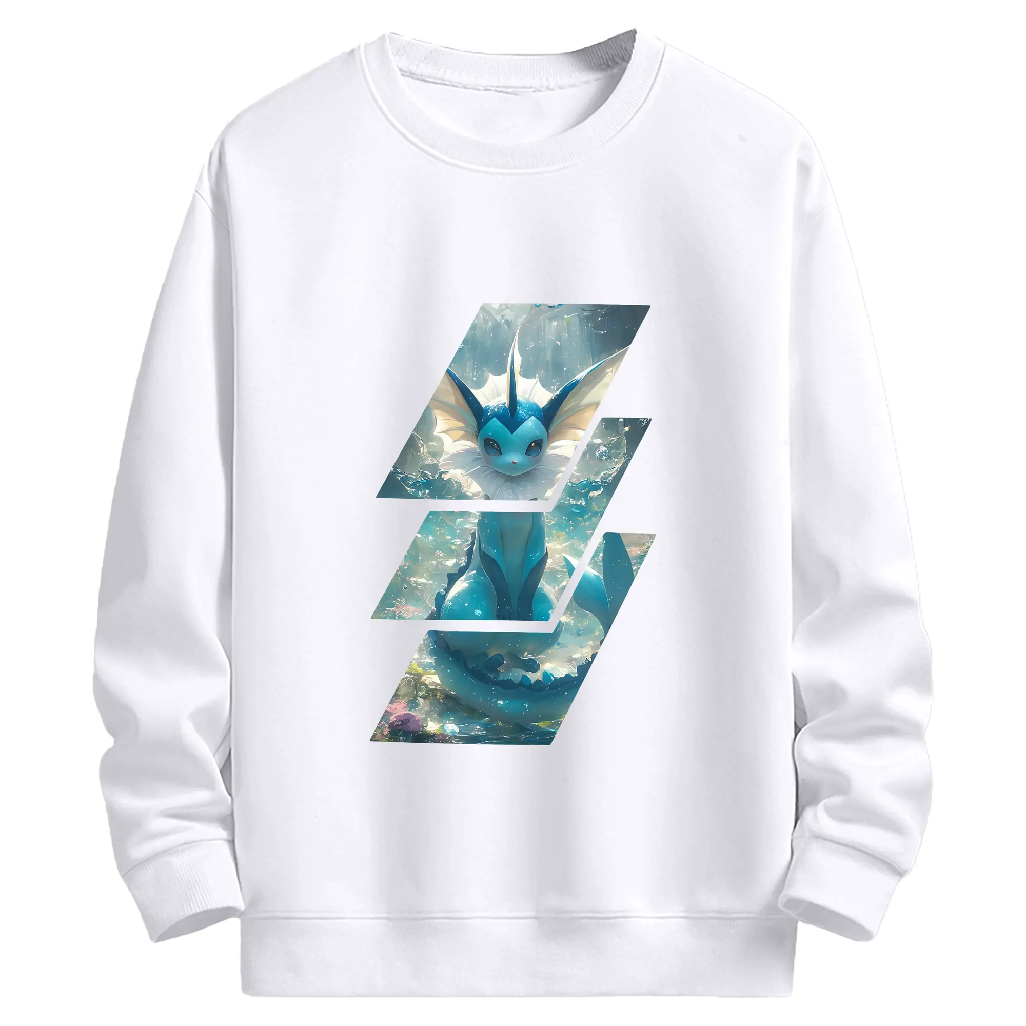 ポケモン グッズ,イーブイ - 高品質 クルーネック スウェット ・ コットン59％ ポリエステル41％ ・ ユニセックス 長袖 トレーナー ・ カジュアル デイリー スポーツ 散歩用