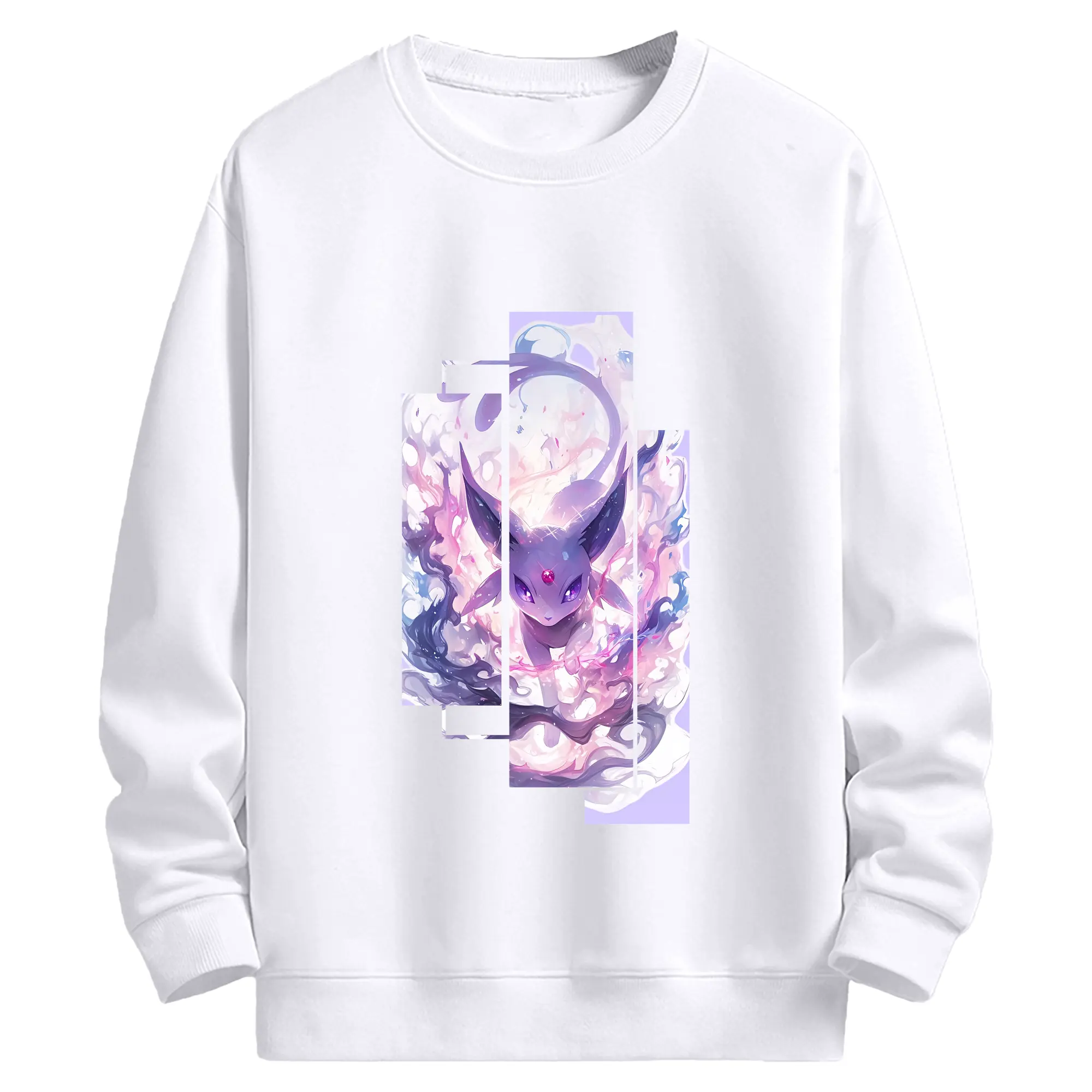 ポケモン グッズ,イーブイ - 高品質 クルーネック スウェット ・ コットン59％ ポリエステル41％ ・ ユニセックス 長袖 トレーナー ・ カジュアル デイリー スポーツ 散歩用