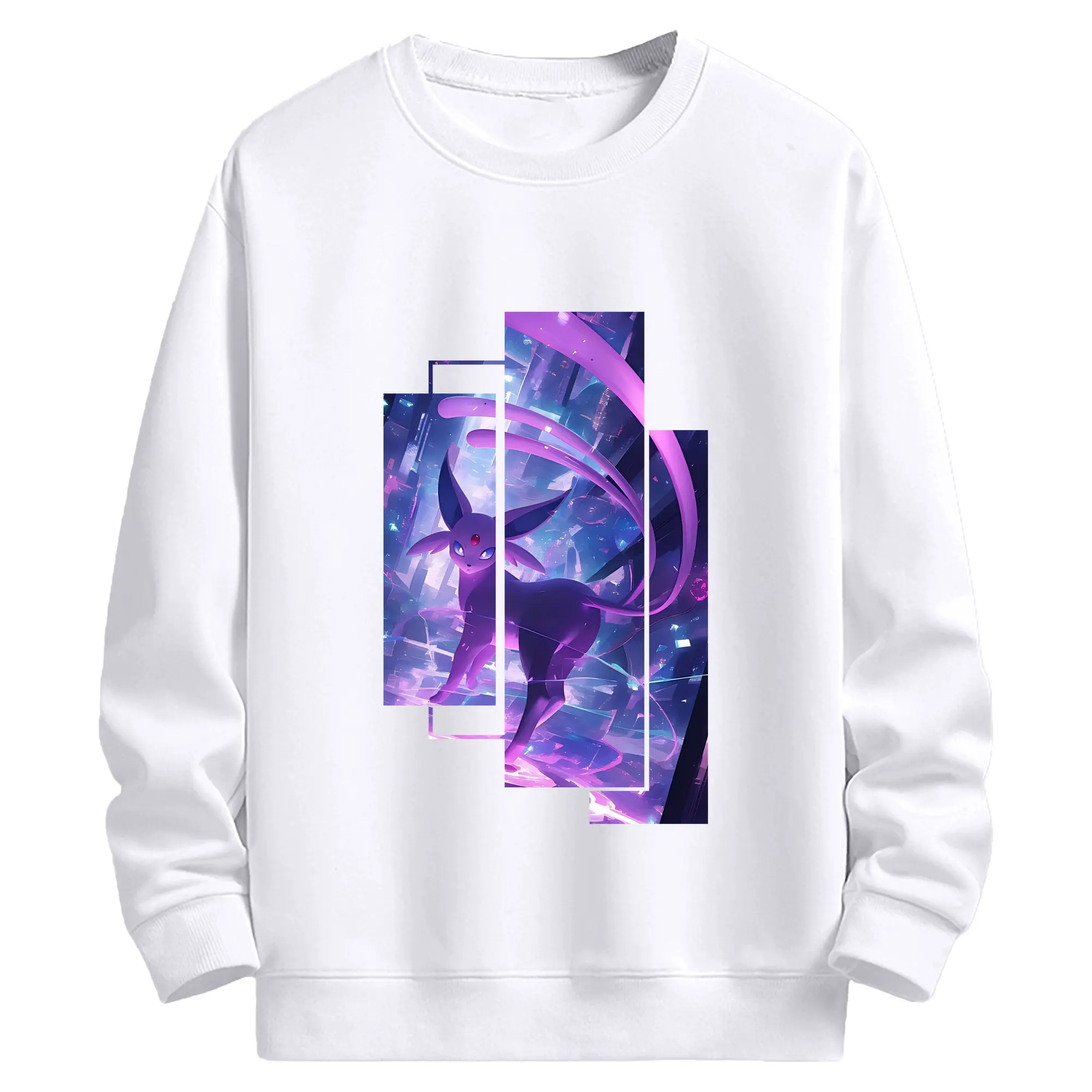 ポケモン グッズ,イーブイ - 高品質 クルーネック スウェット ・ コットン59％ ポリエステル41％ ・ ユニセックス 長袖 トレーナー ・ カジュアル デイリー スポーツ 散歩用