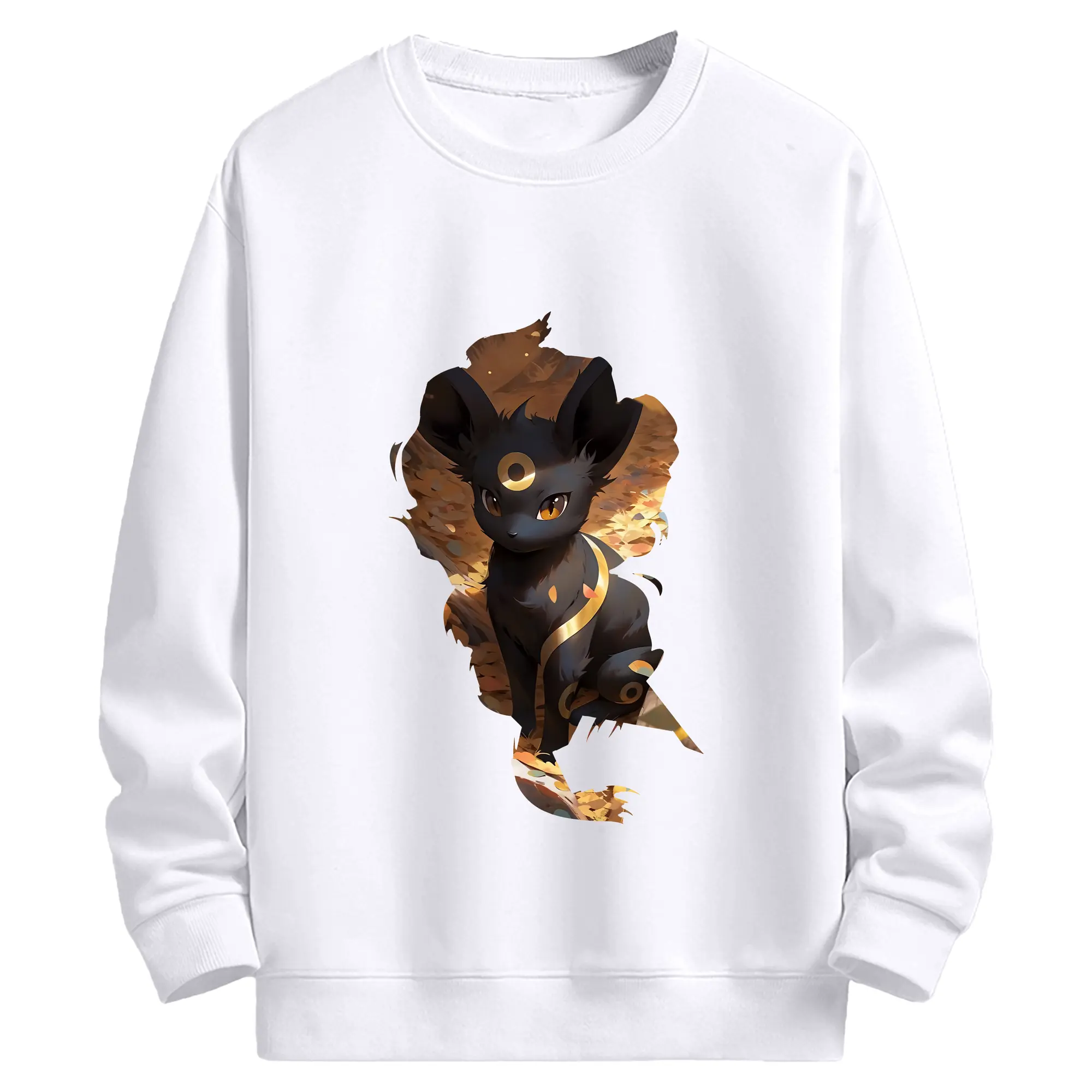 ポケモン グッズ,イーブイ - 高品質 クルーネック スウェット ・ コットン59％ ポリエステル41％ ・ ユニセックス 長袖 トレーナー ・ カジュアル デイリー スポーツ 散歩用