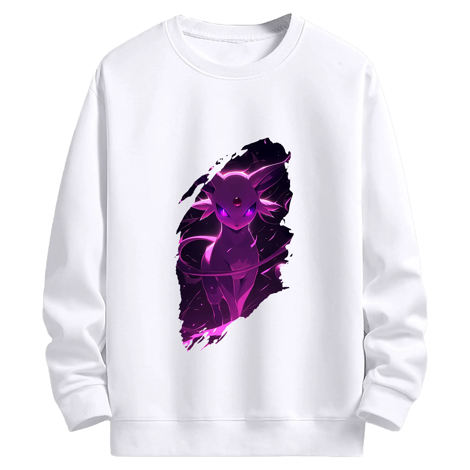 ポケモン グッズ,イーブイ - 高品質 クルーネック スウェット ・ コットン59％ ポリエステル41％ ・ ユニセックス 長袖 トレーナー ・ カジュアル デイリー スポーツ 散歩用