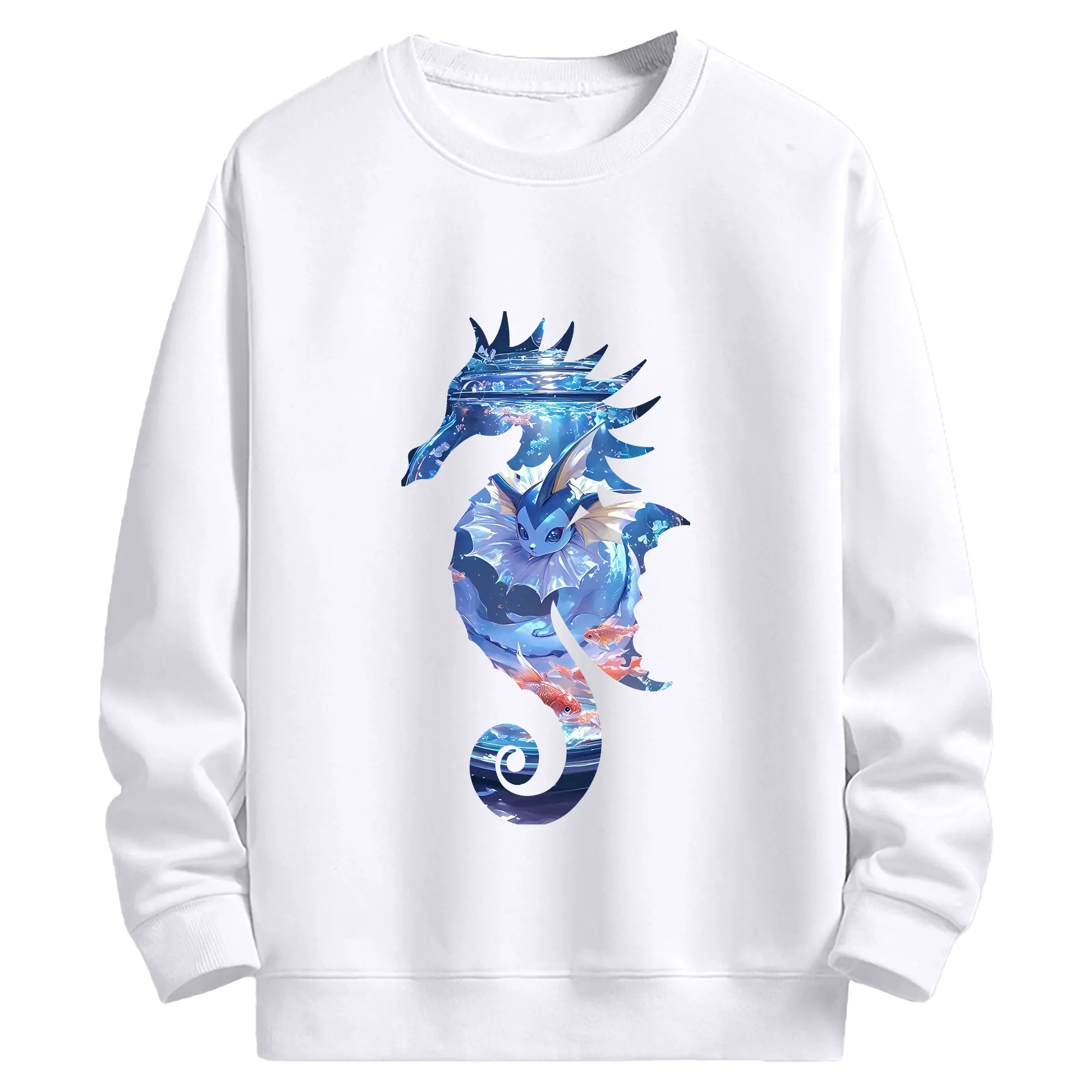 ポケモン グッズ,イーブイ - 高品質 クルーネック スウェット ・ コットン59％ ポリエステル41％ ・ ユニセックス 長袖 トレーナー ・ カジュアル デイリー スポーツ 散歩用