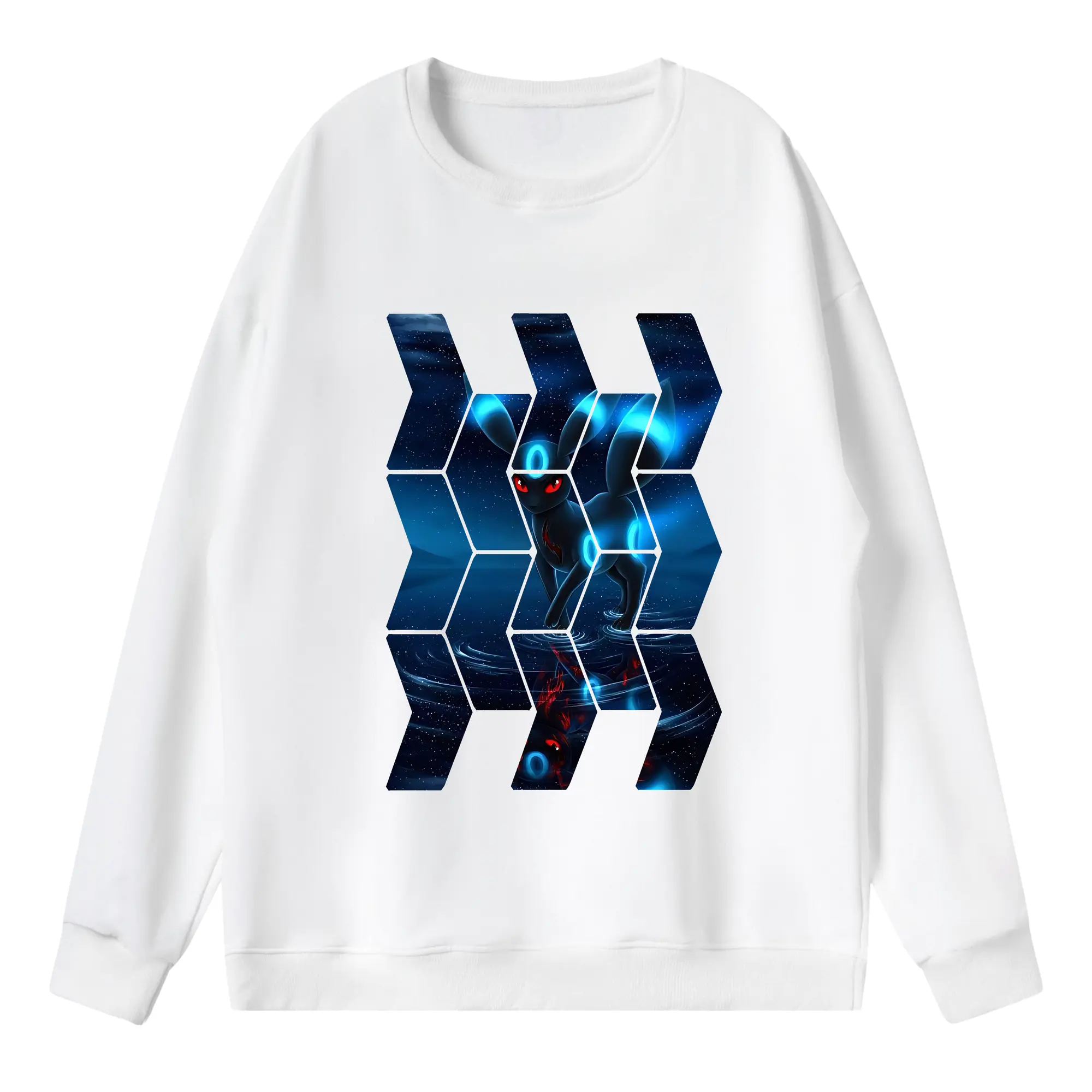 ポケモン グッズ,イーブイ - 薄手 クルーネック スウェット 裏毛260g · ポリエステル 春秋向け カジュアル 男女兼用 · トレーナー デイリー スポーツ 散歩に最適