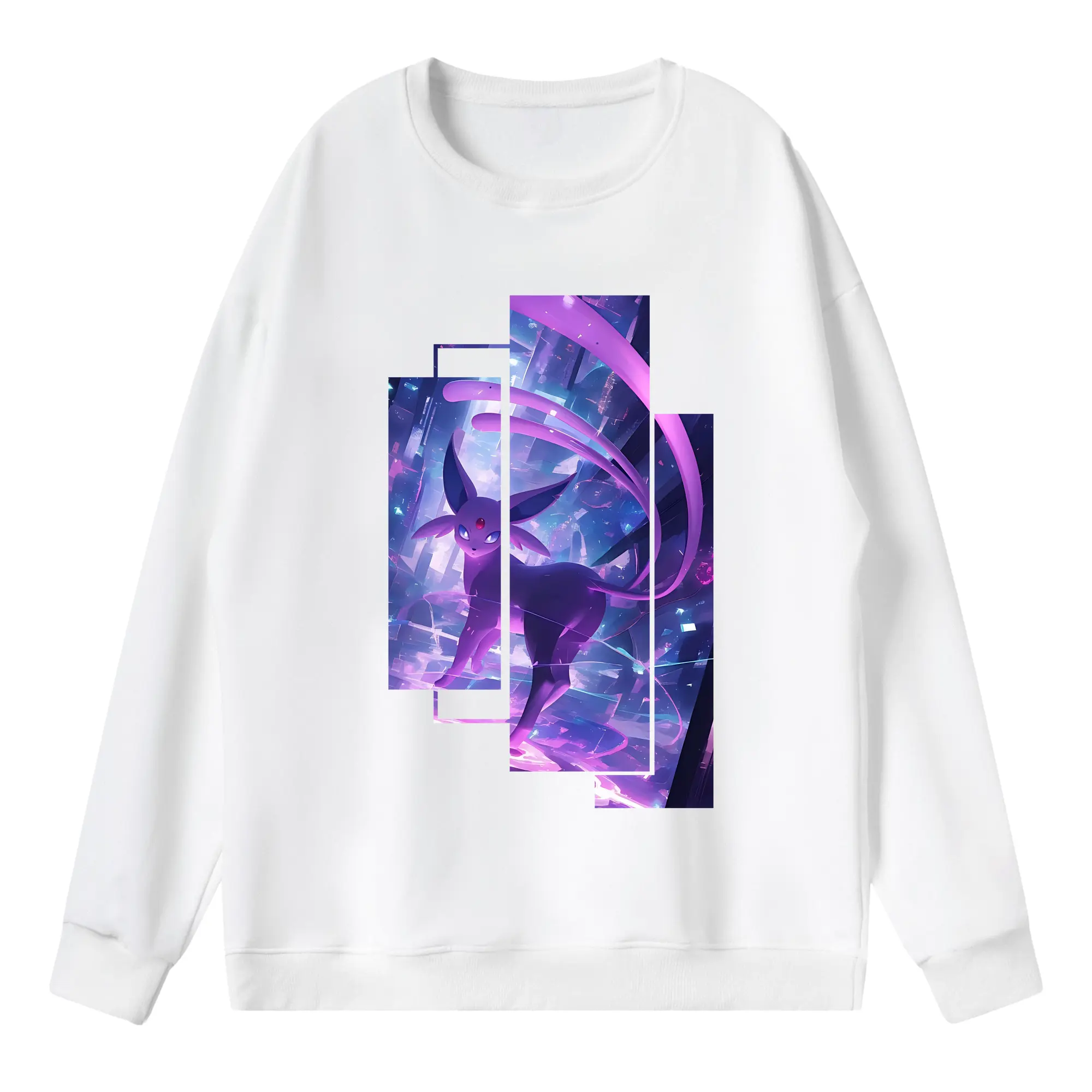 ポケモン グッズ,イーブイ - 薄手 クルーネック スウェット 裏毛260g · ポリエステル 春秋向け カジュアル 男女兼用 · トレーナー デイリー スポーツ 散歩に最適