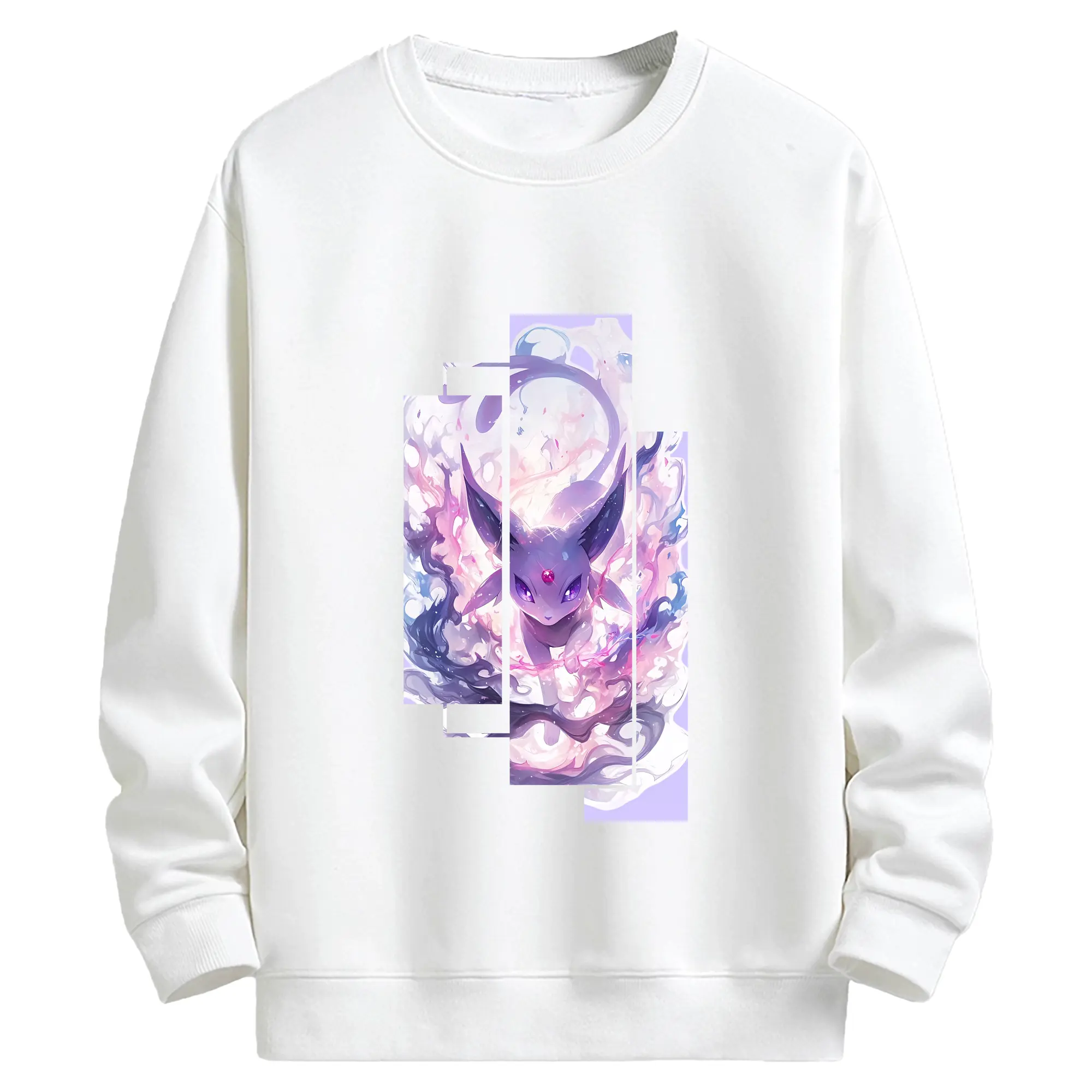 ポケモン グッズ,イーブイ - キッズ クルーネックスウェットシャツ ・ フロントプリント ・ 綿80％ ポリエステル20％ ・ 快適 通学 スポーツ 日常使い お散歩用