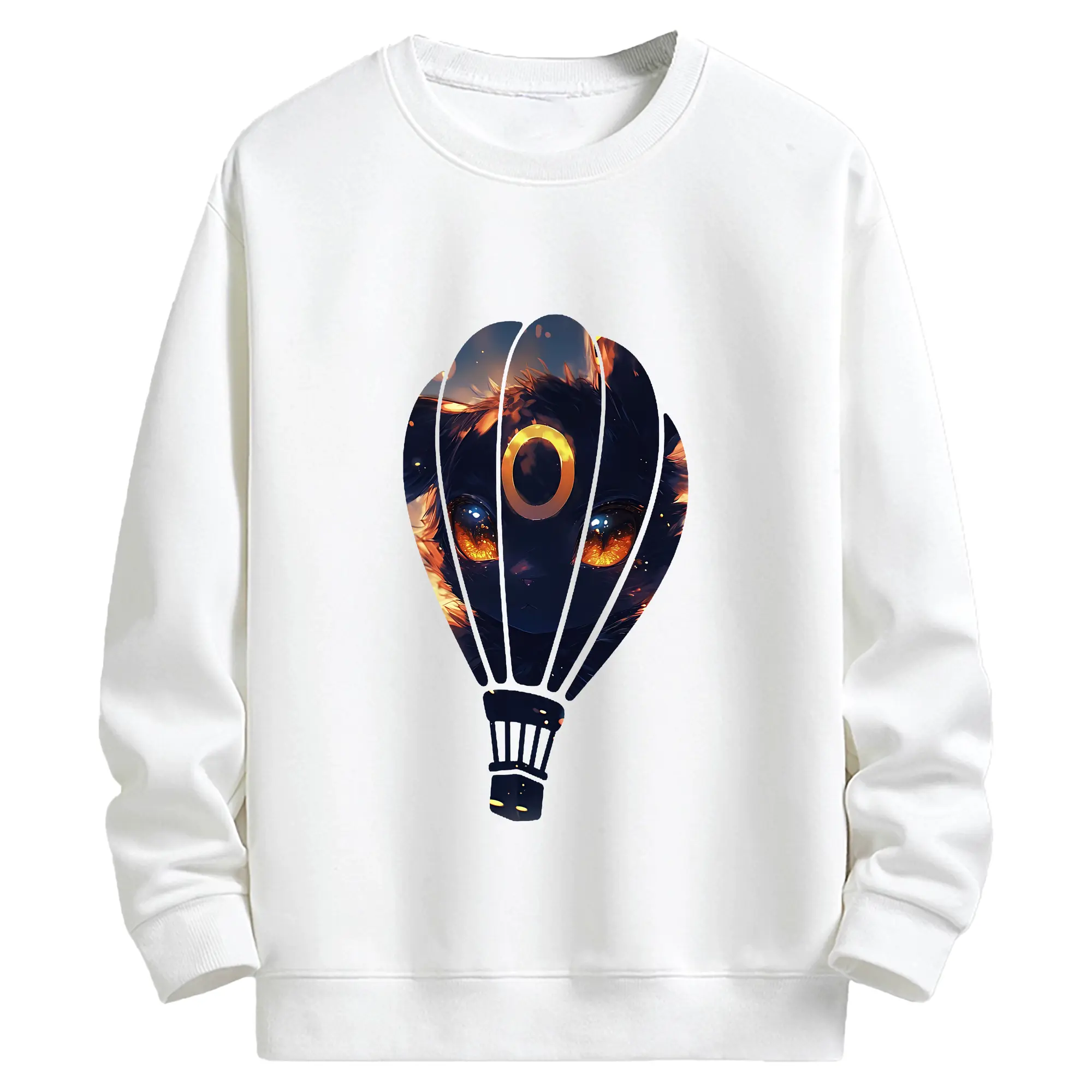 ポケモン グッズ,イーブイ - キッズ クルーネックスウェットシャツ ・ フロントプリント ・ 綿80％ ポリエステル20％ ・ 快適 通学 スポーツ 日常使い お散歩用