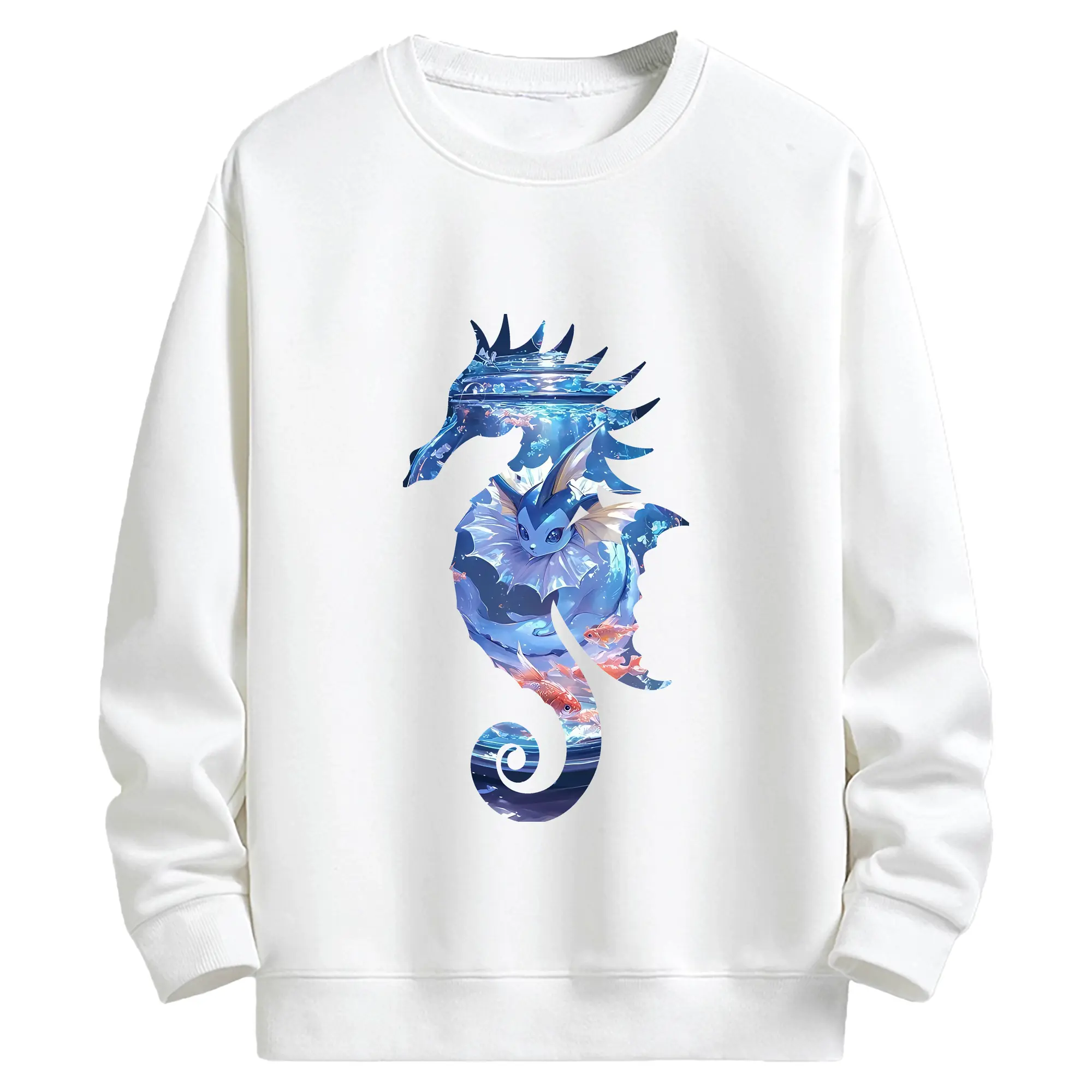 ポケモン グッズ,イーブイ - キッズ クルーネックスウェットシャツ ・ フロントプリント ・ 綿80％ ポリエステル20％ ・ 快適 通学 スポーツ 日常使い お散歩用