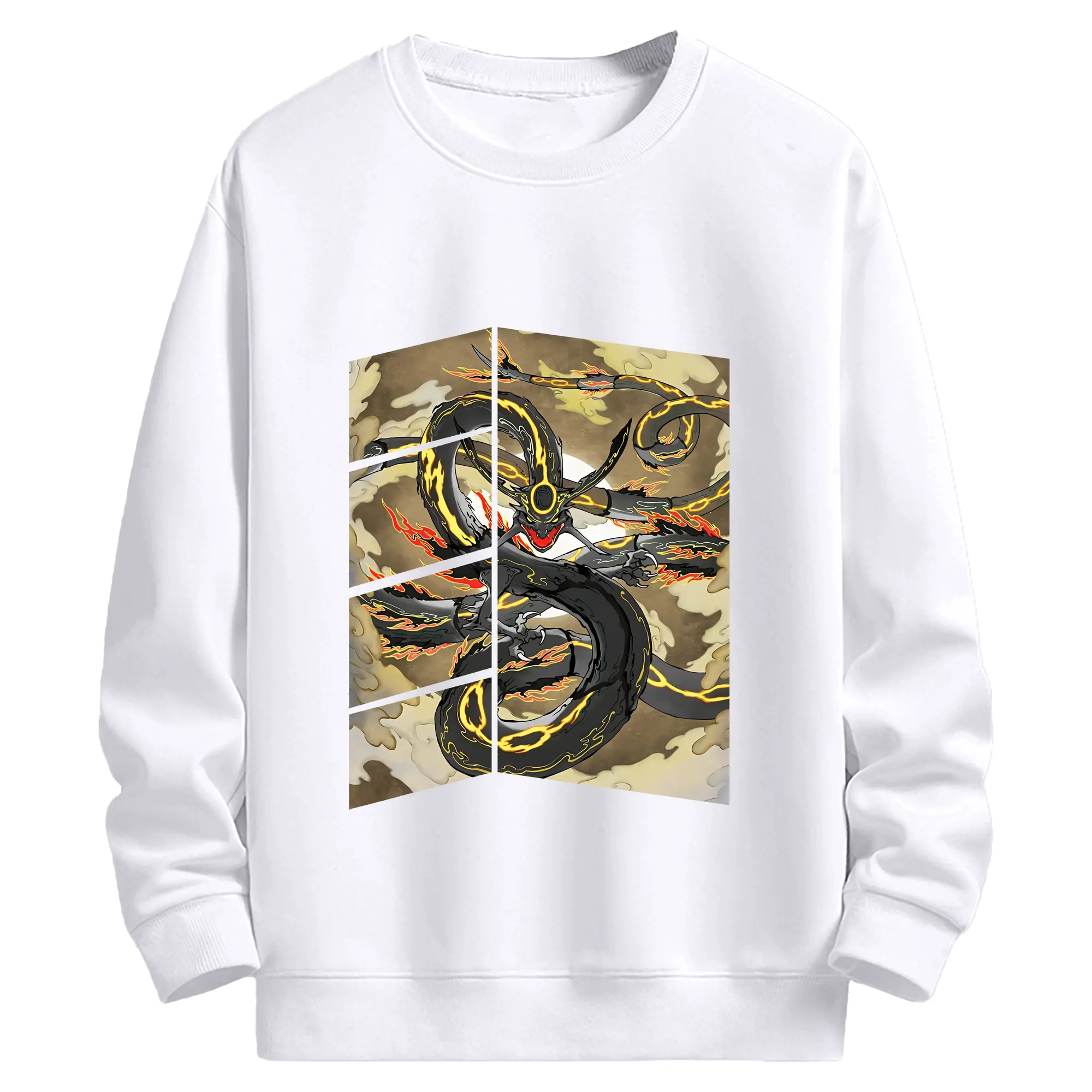 ポケモン グッズ,レックウザ - 高品質 クルーネック スウェット ・ コットン59％ ポリエステル41％ ・ ユニセックス 長袖 トレーナー ・ カジュアル デイリー スポーツ 散歩用