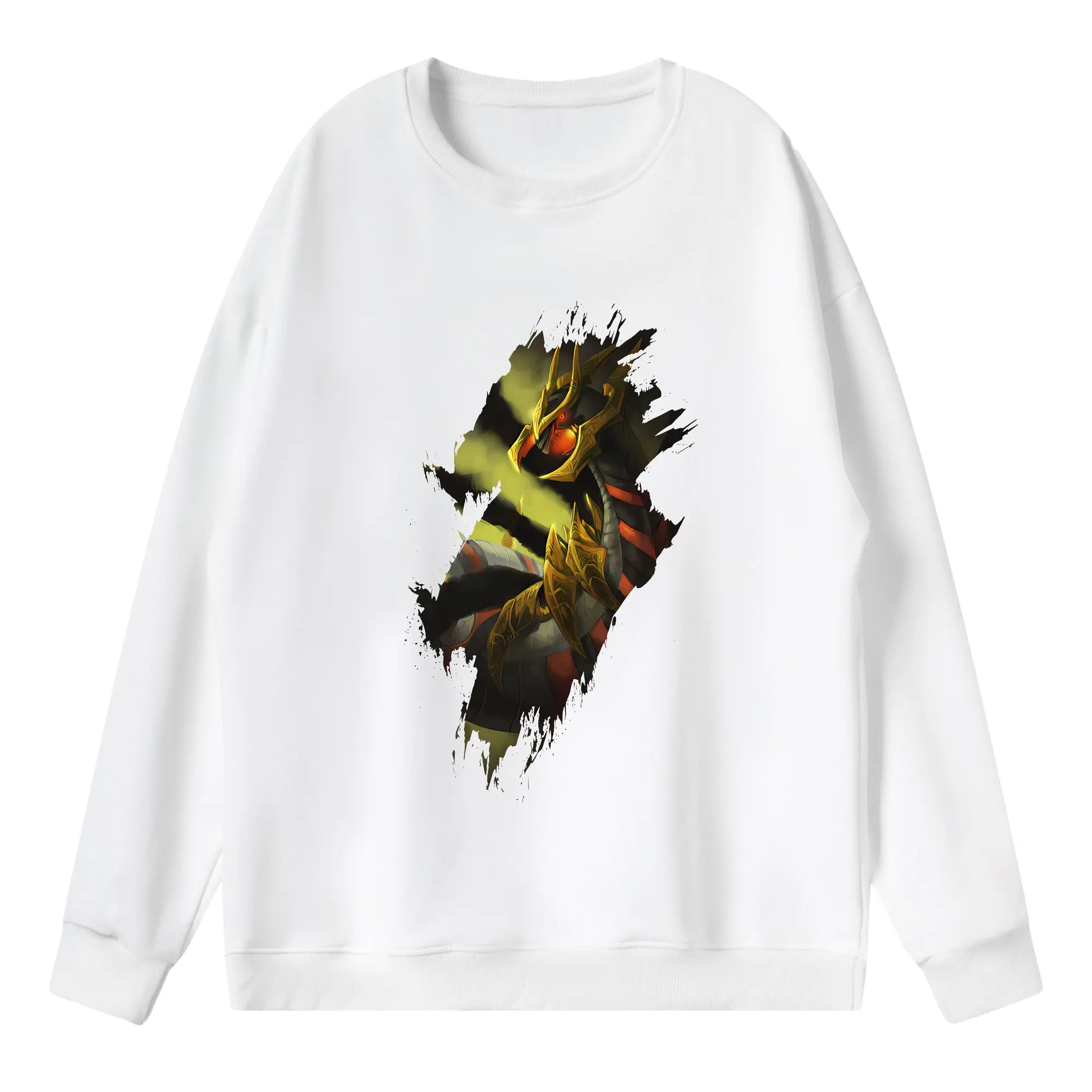 ポケモン グッズ,レックウザ - 薄手 クルーネック スウェット 裏毛260g · ポリエステル 春秋向け カジュアル 男女兼用 · トレーナー デイリー スポーツ 散歩に最適