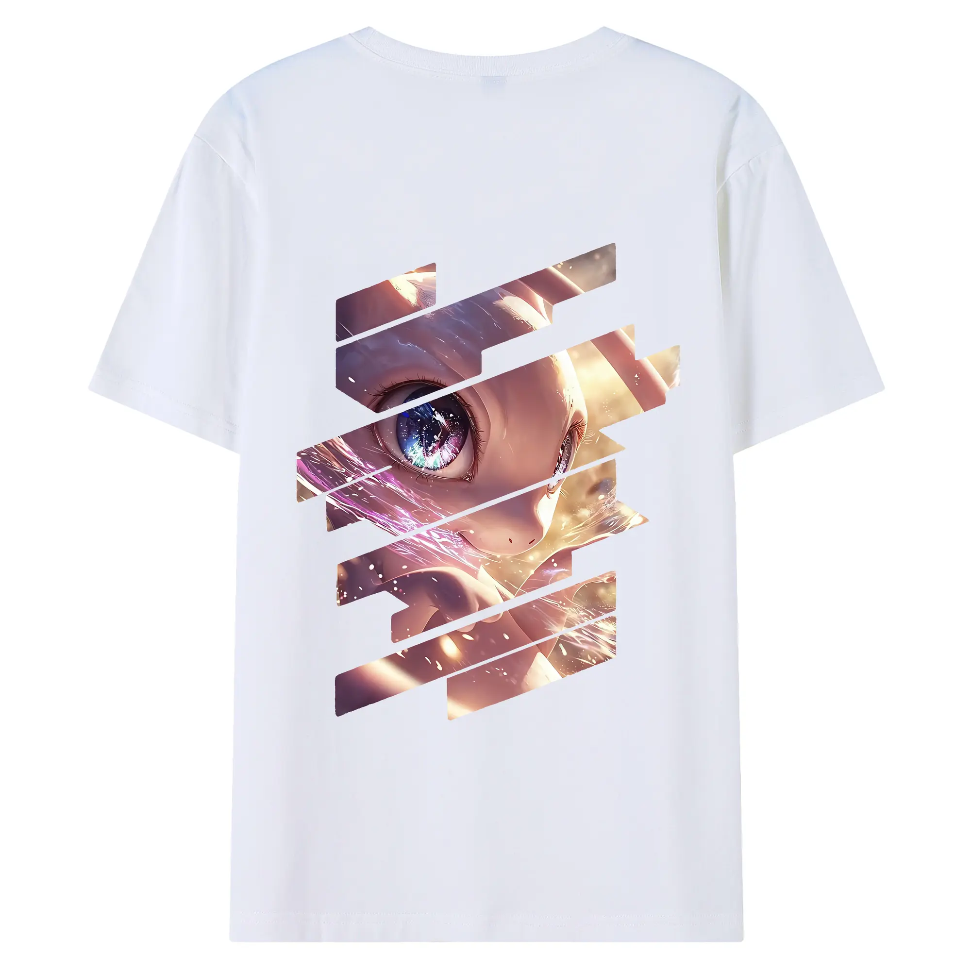 ポケモン グッズ,ミュウ - 綿100％ 半袖Tシャツ ・ バックプリント ・ 快適 通気性 ・ 日常使い 散歩 スポーツ用