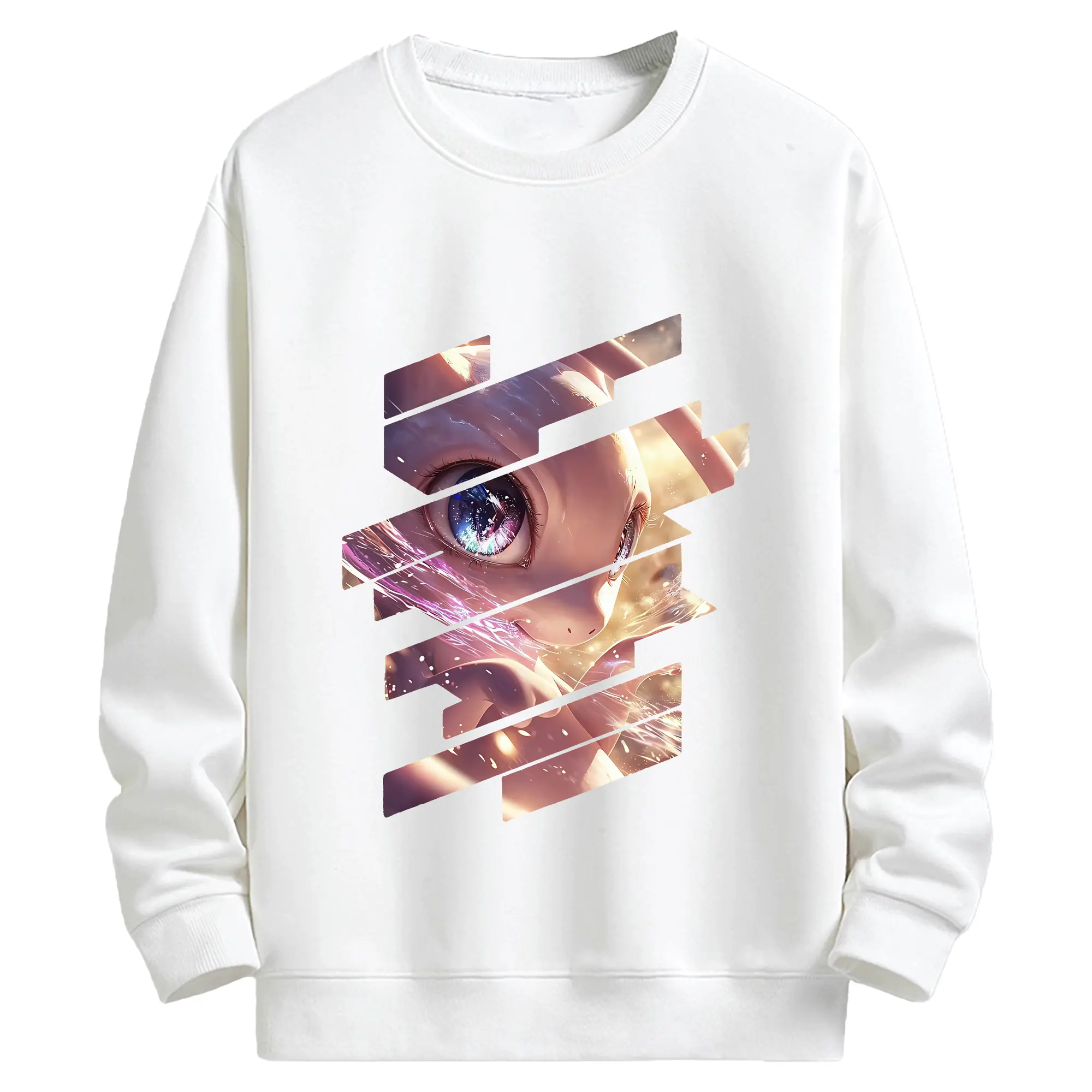 ポケモン グッズ,ミュウ - キッズ クルーネックスウェットシャツ ・ フロントプリント ・ 綿80％ ポリエステル20％ ・ 快適 通学 スポーツ 日常使い お散歩用