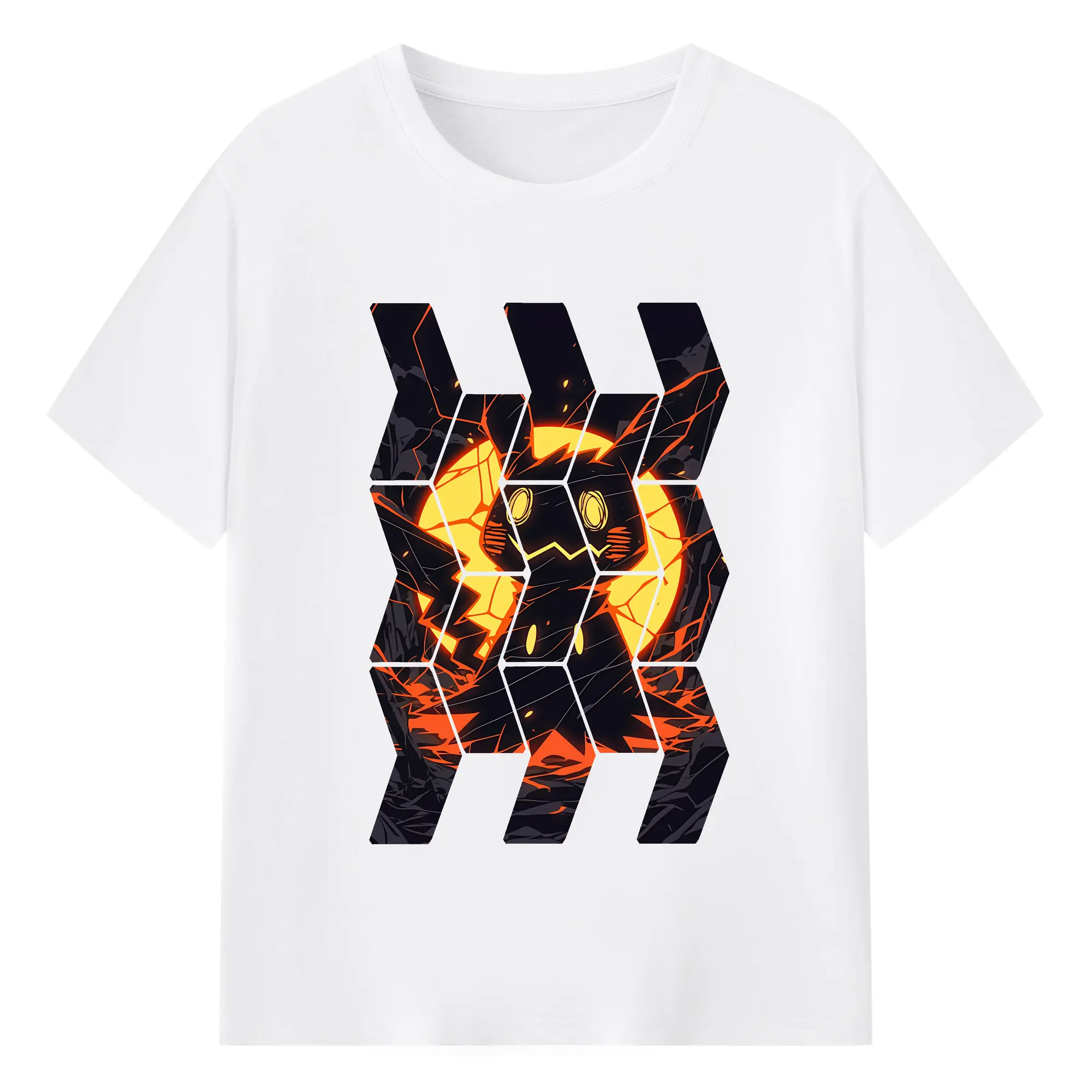 ポケモン グッズ,ミミッキュ - 綿100％ 半袖Tシャツ ・ フロントプリント ・ 快適 通気性 ・ 日常使い 散歩 スポーツ用