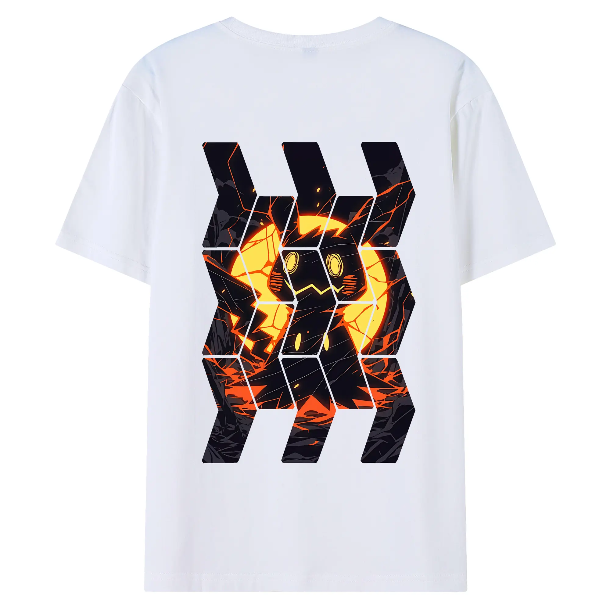 ポケモン グッズ,ミミッキュ - 綿100％ 半袖Tシャツ ・ バックプリント ・ 快適 通気性 ・ 日常使い 散歩 スポーツ用