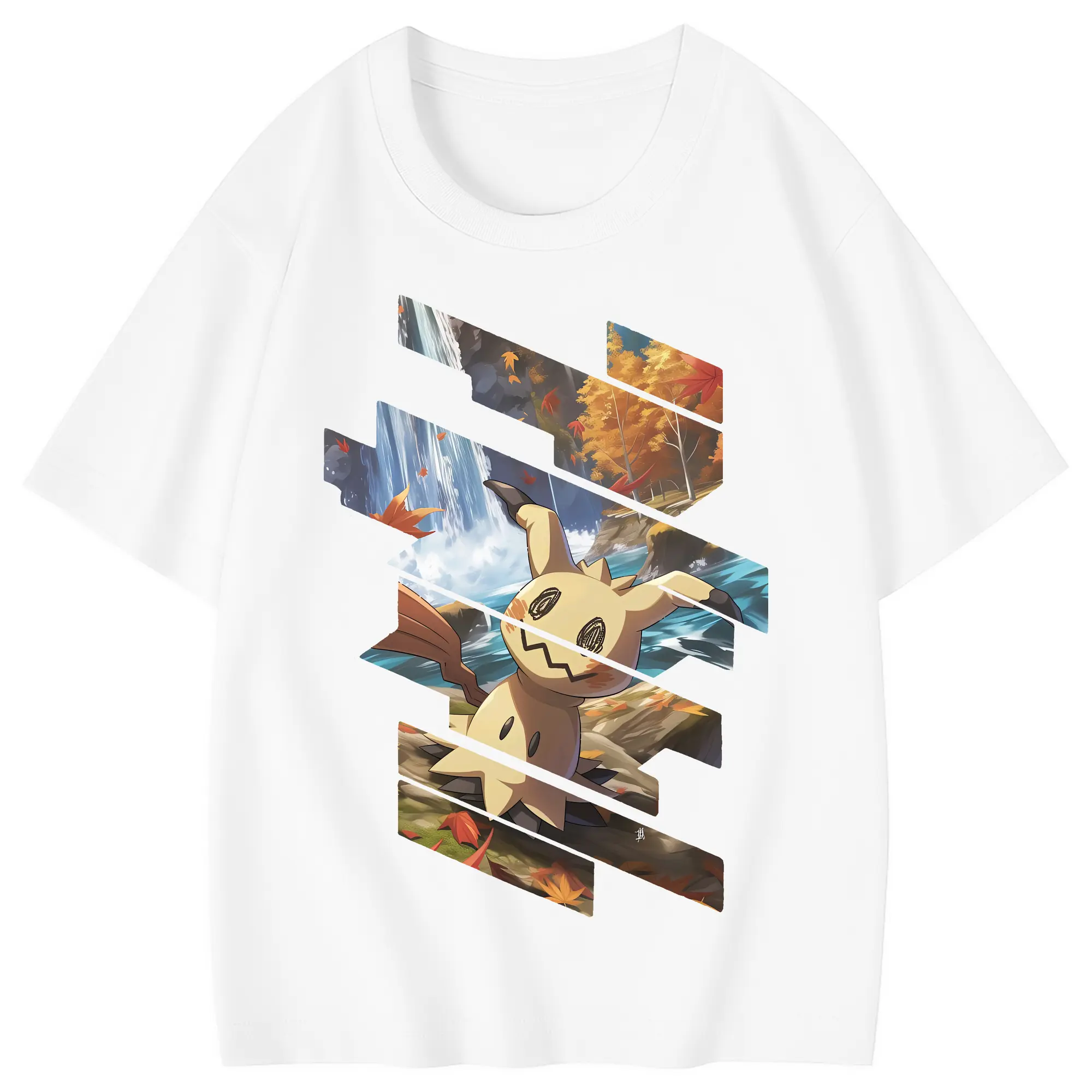 ポケモン グッズ,ミミッキュ - 綿100％ キッズTシャツ ・ フロントプリント ・ 快適 通気性 ・ スポーツ カジュアル 散歩用