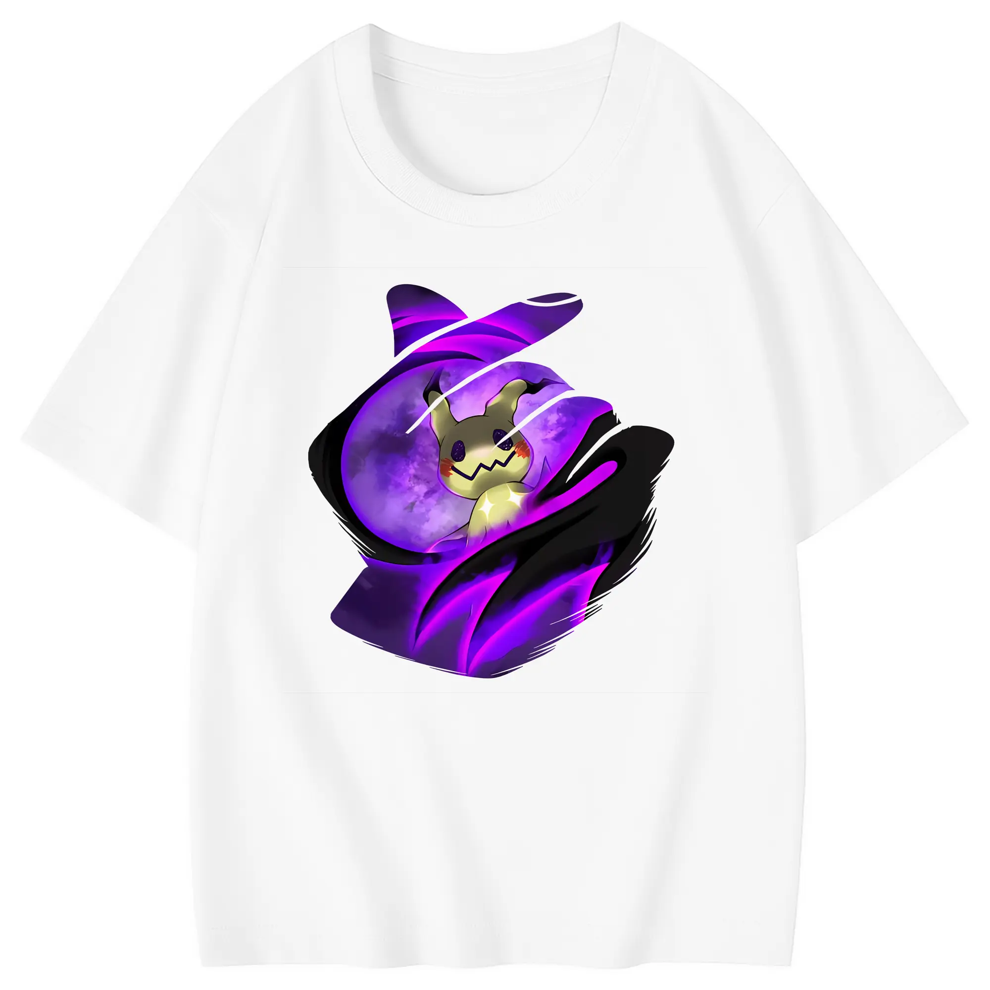 ポケモン グッズ,ミミッキュ - 綿100％ キッズTシャツ ・ フロントプリント ・ 快適 通気性 ・ スポーツ カジュアル 散歩用