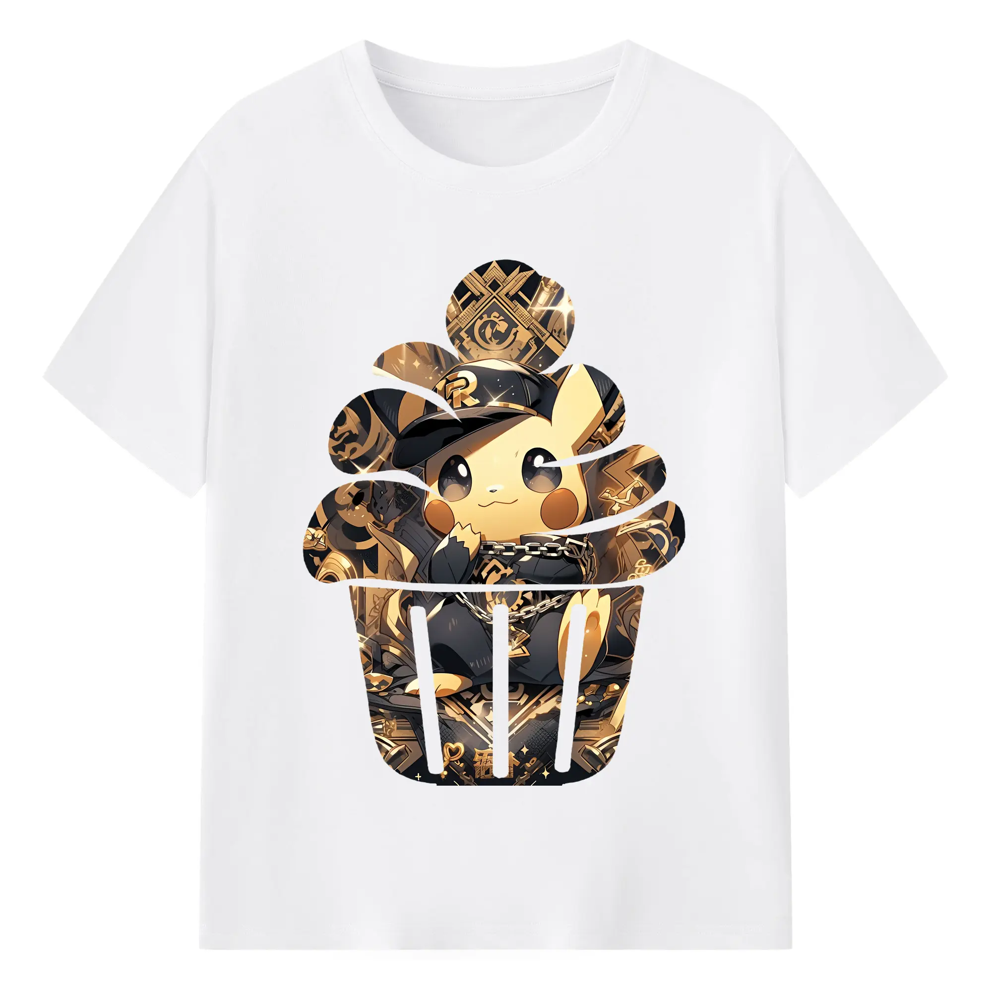 ポケモン グッズ,ピカチュウ - 綿100％ 半袖Tシャツ ・ フロントプリント ・ 快適 通気性 ・ 日常使い 散歩 スポーツ用