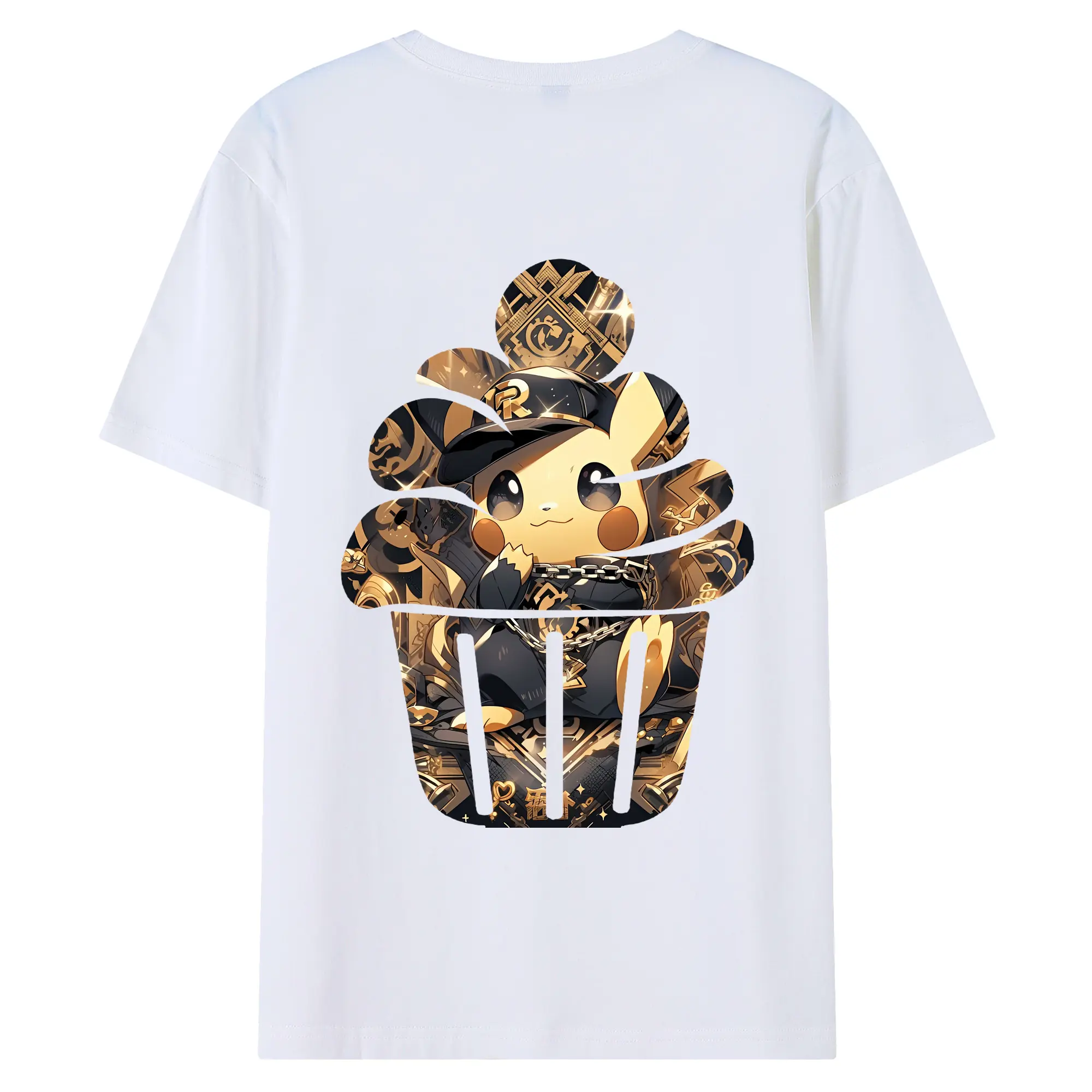 ポケモン グッズ,ピカチュウ - 綿100％ 半袖Tシャツ ・ バックプリント ・ 快適 通気性 ・ 日常使い 散歩 スポーツ用