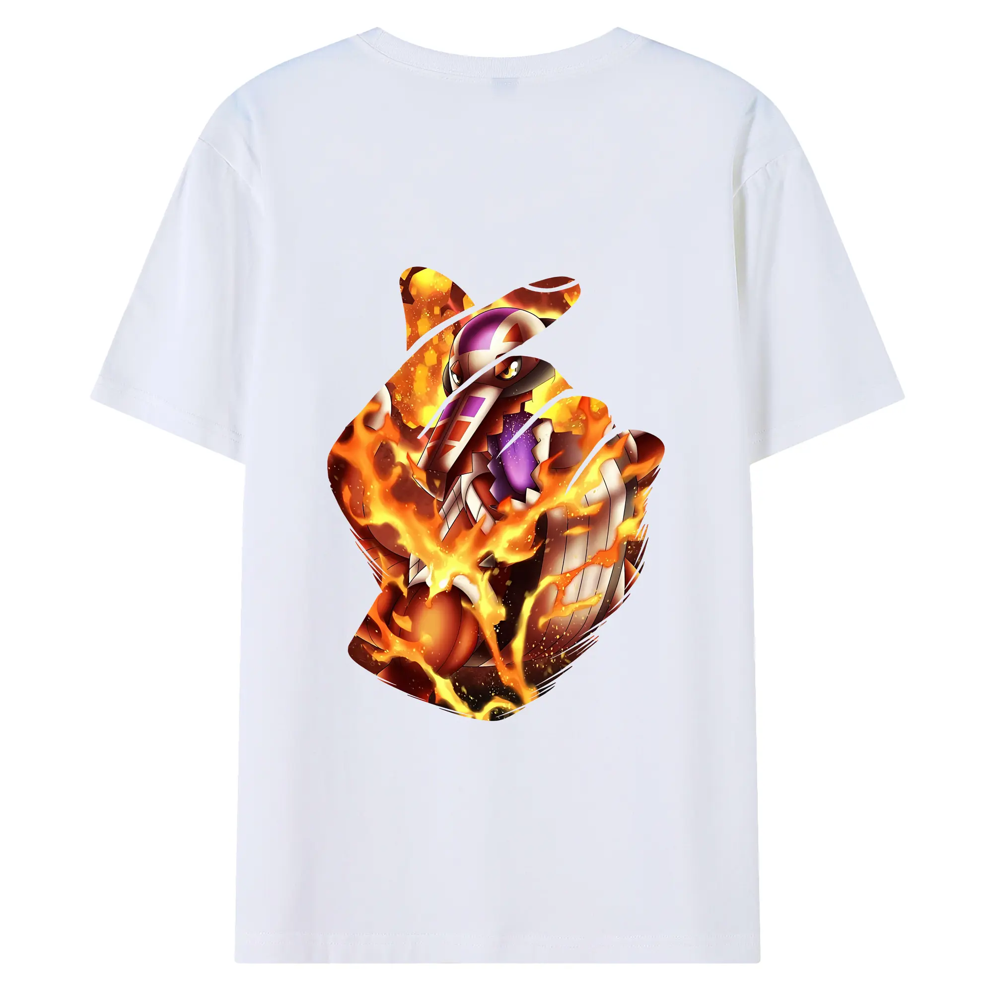 ポケモン グッズ,ホゲータ - 綿100％ 半袖Tシャツ ・ バックプリント ・ 快適 通気性 ・ 日常使い 散歩 スポーツ用