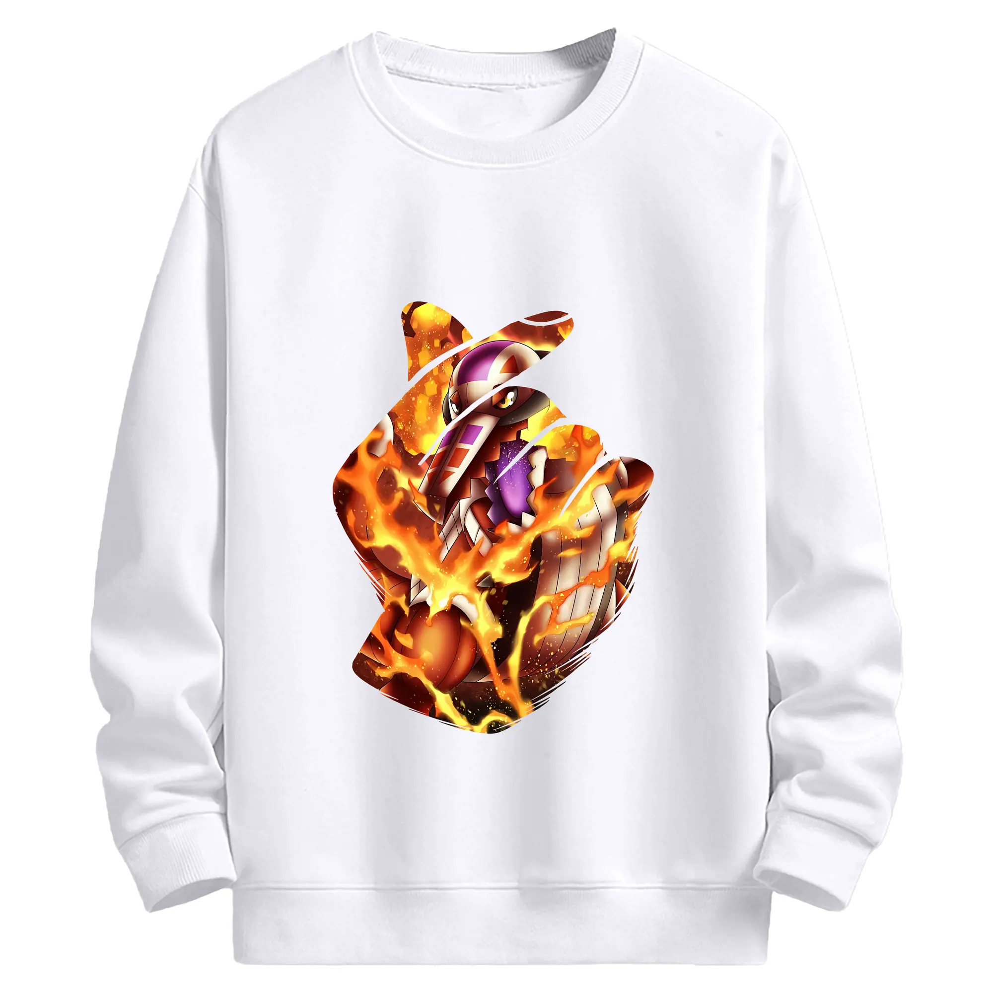 ポケモン グッズ,ホゲータ - 高品質 クルーネック スウェット ・ コットン59％ ポリエステル41％ ・ ユニセックス 長袖 トレーナー ・ カジュアル デイリー スポーツ 散歩用