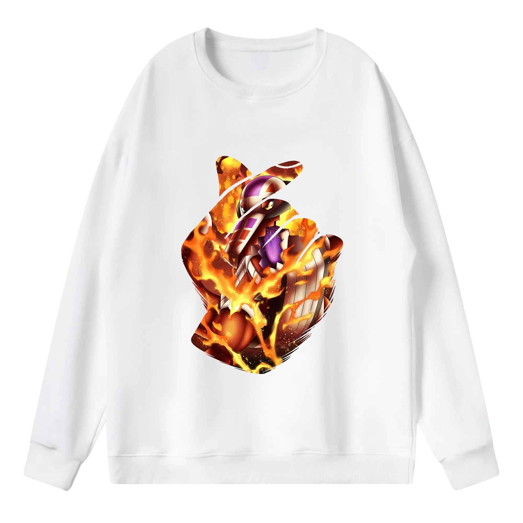 ポケモン グッズ,ホゲータ - 薄手 クルーネック スウェット 裏毛260g · ポリエステル 春秋向け カジュアル 男女兼用 · トレーナー デイリー スポーツ 散歩に最適