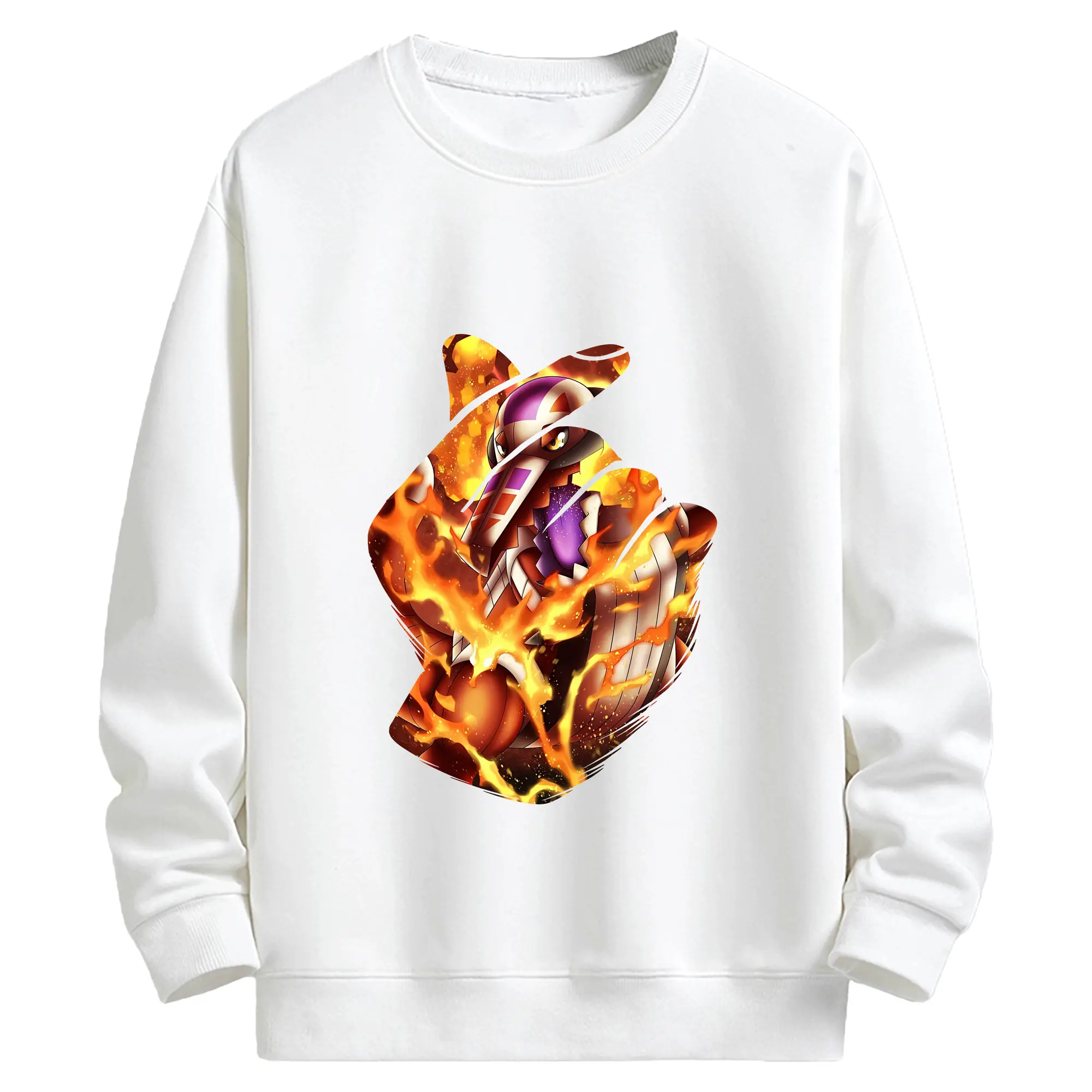 ポケモン グッズ,ホゲータ - キッズ クルーネックスウェットシャツ ・ フロントプリント ・ 綿80％ ポリエステル20％ ・ 快適 通学 スポーツ 日常使い お散歩用