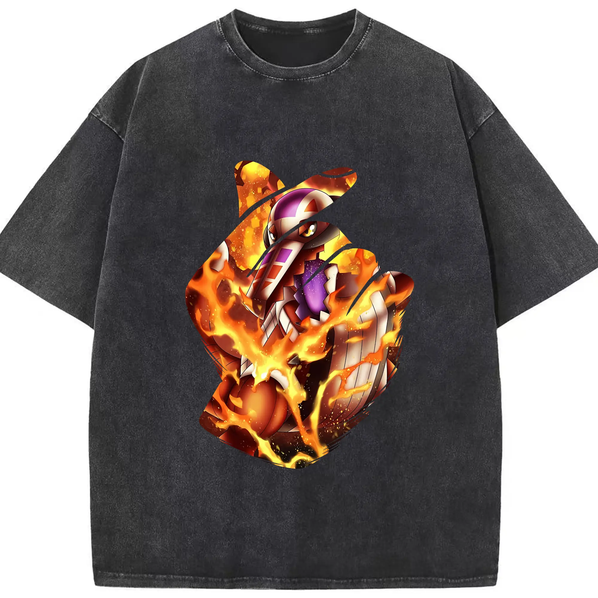 ポケモン グッズ,ホゲータ - 綿100％ ヴィンテージ風 半袖Tシャツ ・ フロントプリント ・ 柔らか肌触り ・ 通気性 快適 ・ スポーツ カジュアル 外出用