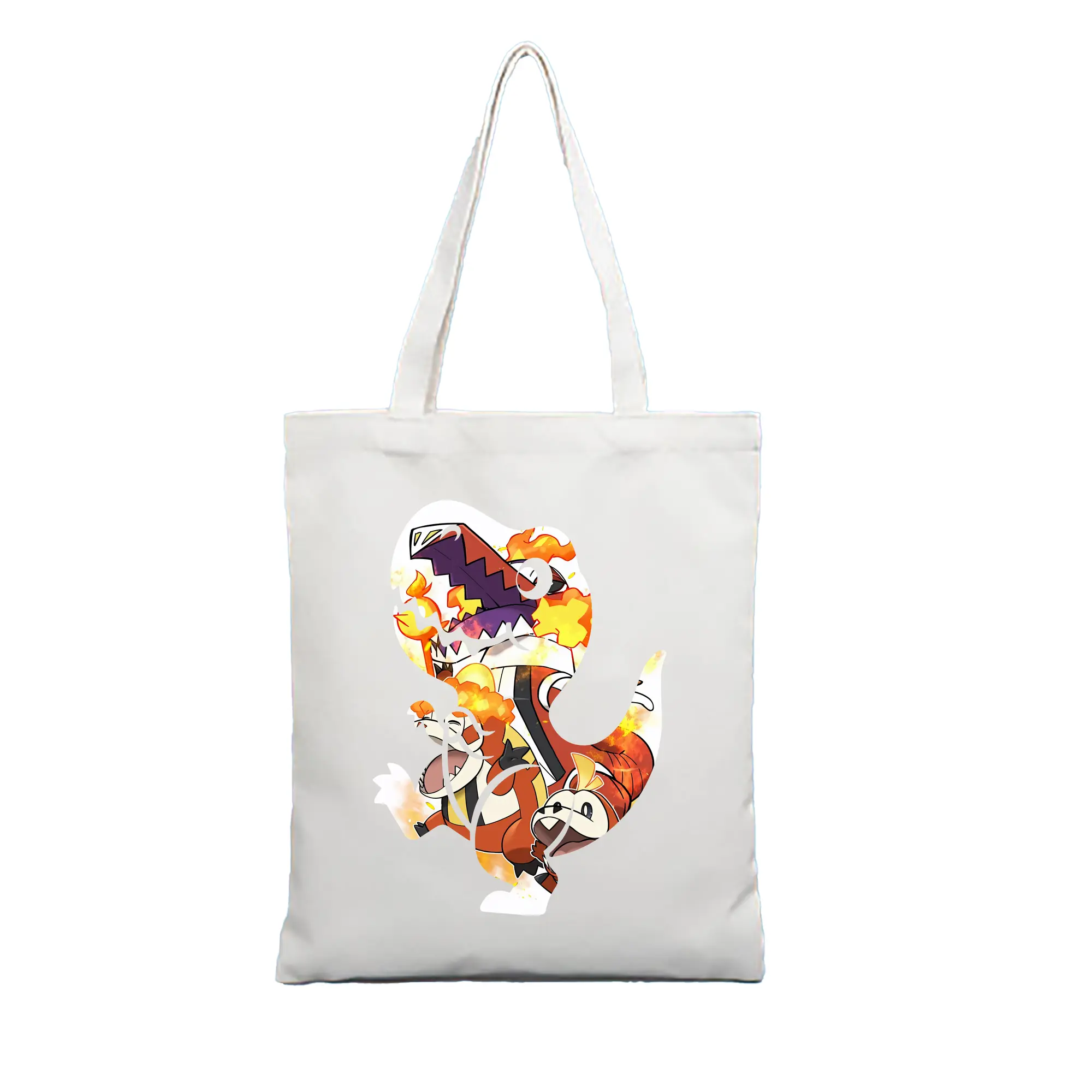 ポケモン グッズ,ホゲータ - 縦型キャンバス手提げバッグ（トートバッグ） ・ キャンバス素材 ・ ショッピング用 ・ 軽量 丈夫 お手入れ簡単