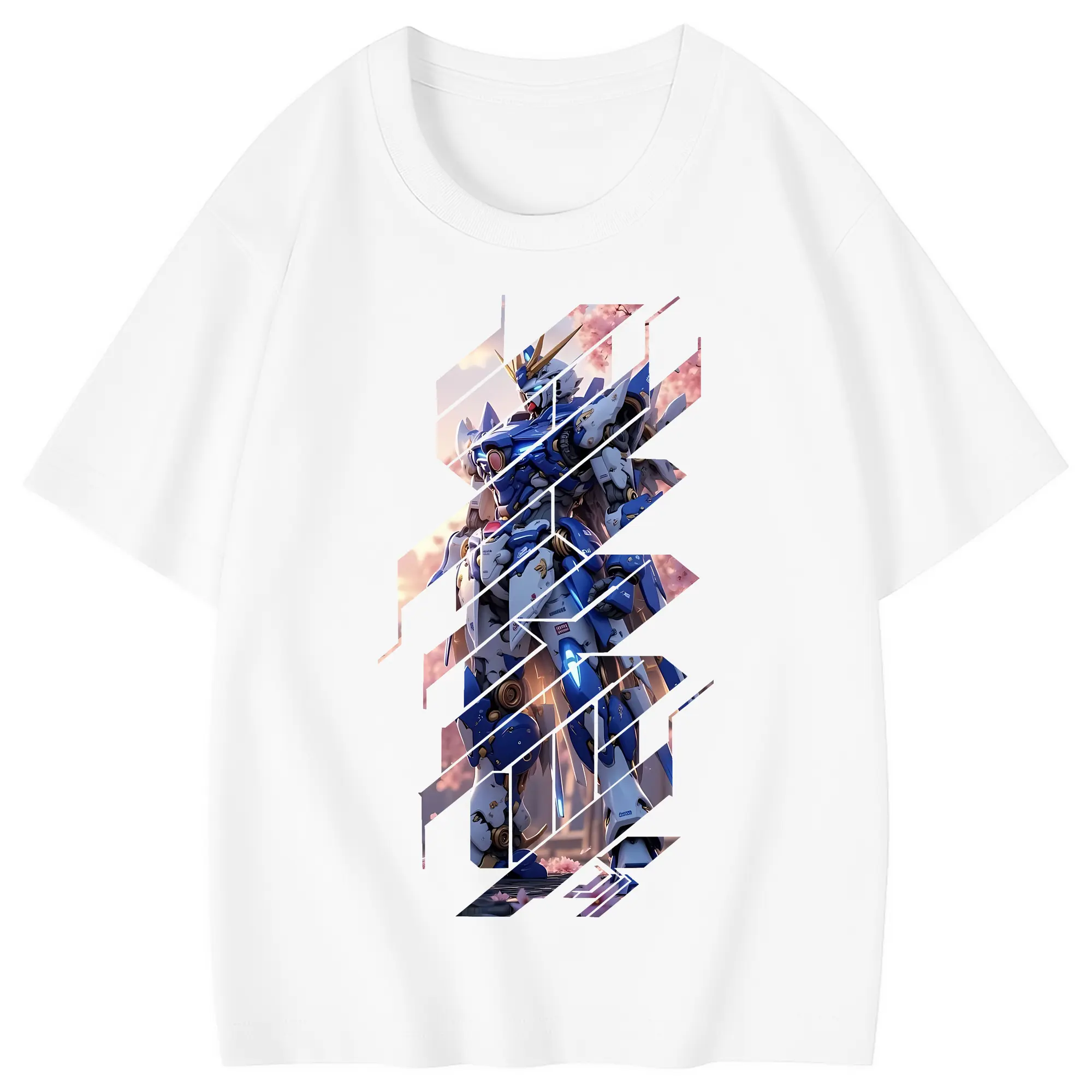 ガンダム グッズ,νガンダム - 綿100％ キッズTシャツ ・ フロントプリント ・ 快適 通気性 ・ スポーツ カジュアル 散歩用