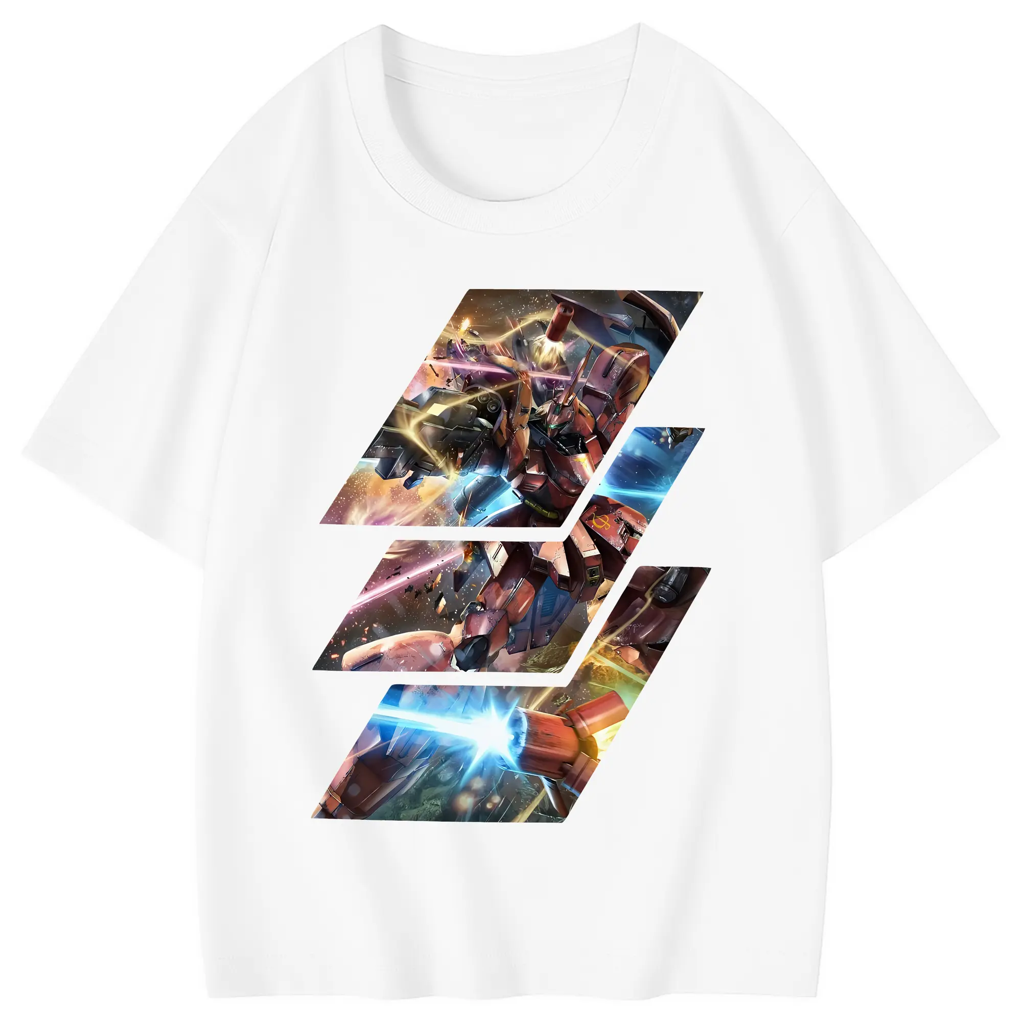 ガンダム グッズ,サザビー - 綿100％ キッズTシャツ ・ フロントプリント ・ 快適 通気性 ・ スポーツ カジュアル 散歩用