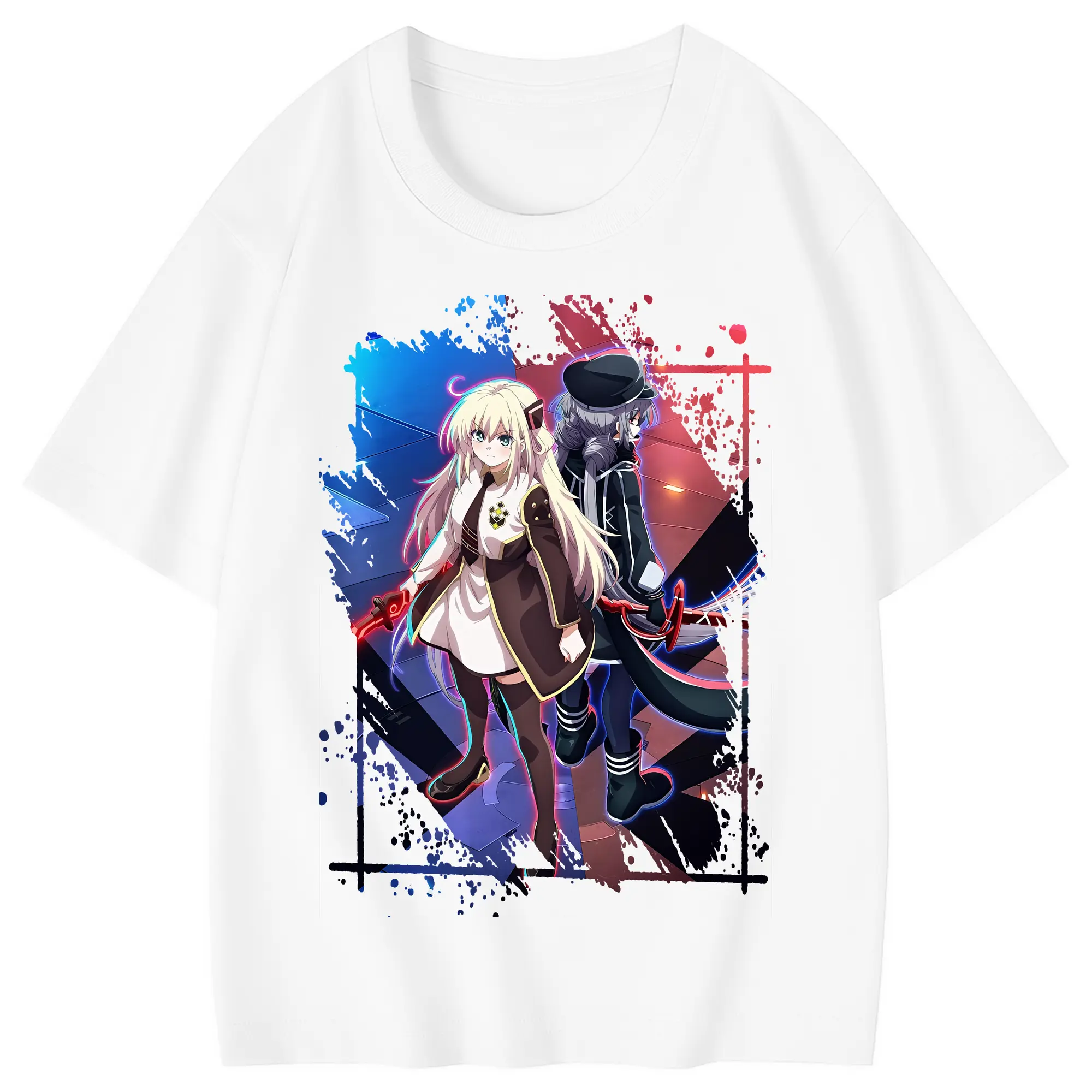 遊☆戯☆王 グッズ,閃刀姫 - 綿100％ キッズTシャツ ・ フロントプリント ・ 快適 通気性 ・ スポーツ カジュアル 散歩用