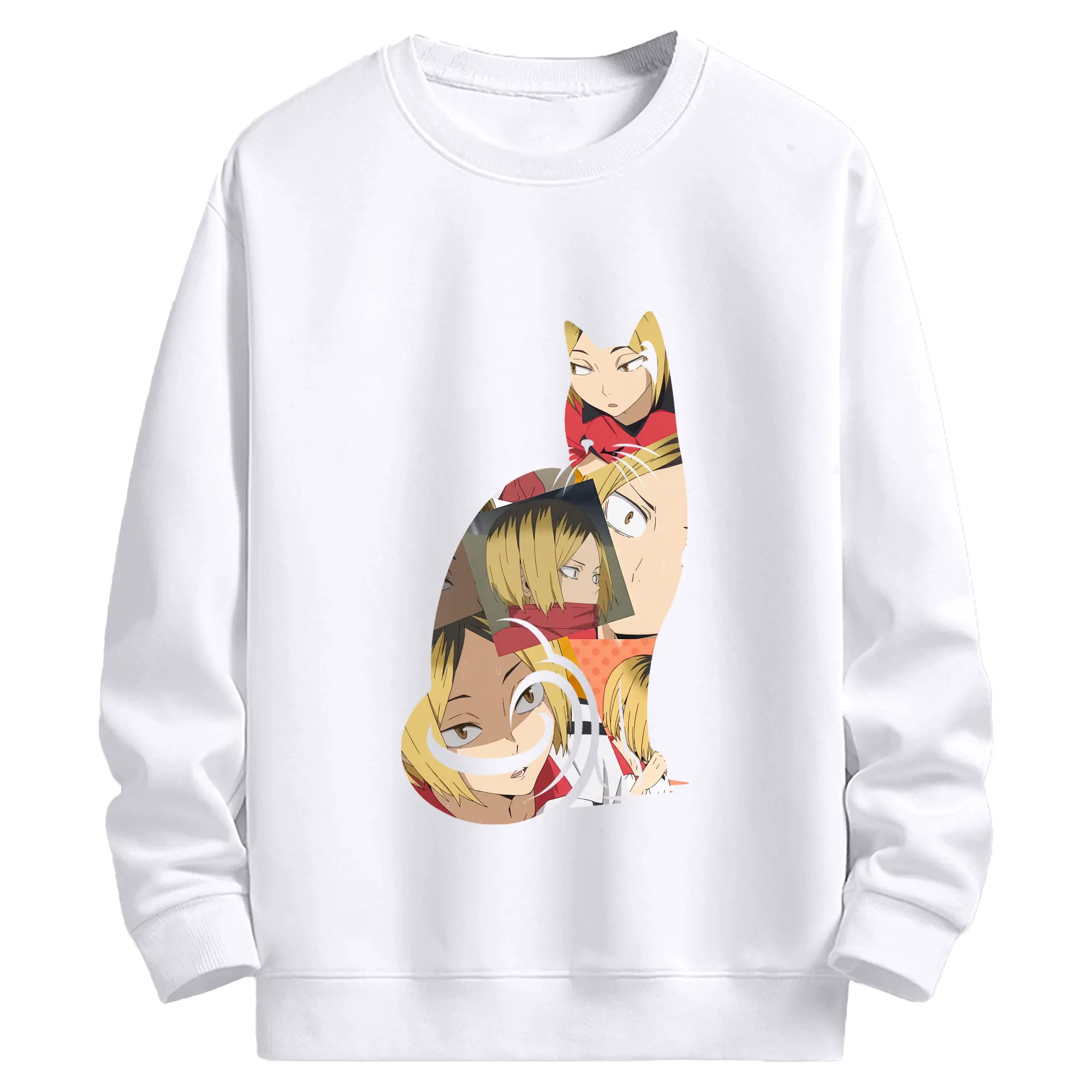 高品質 クルーネック スウェット ・ コットン59％ ポリエステル41％ ・ ユニセックス 長袖 トレーナー ・ カジュアル デイリー スポーツ 散歩用