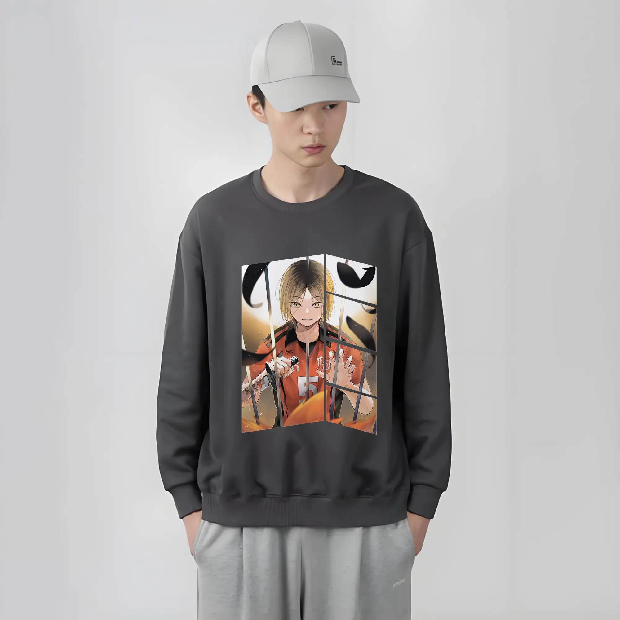 薄手 クルーネック スウェット 裏毛260g · ポリエステル 春秋向け カジュアル 男女兼用 · トレーナー デイリー スポーツ 散歩に最適