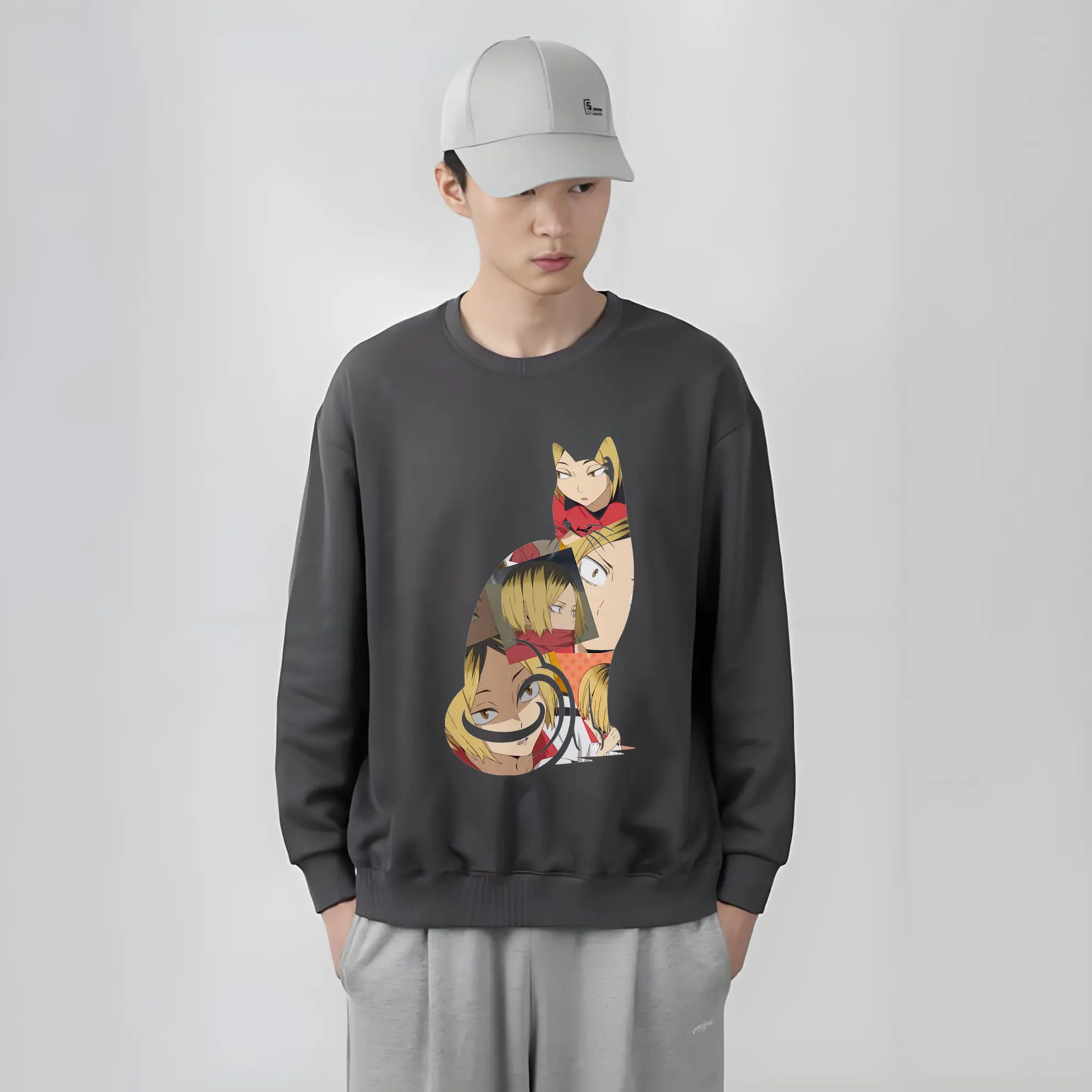 薄手 クルーネック スウェット 裏毛260g · ポリエステル 春秋向け カジュアル 男女兼用 · トレーナー デイリー スポーツ 散歩に最適