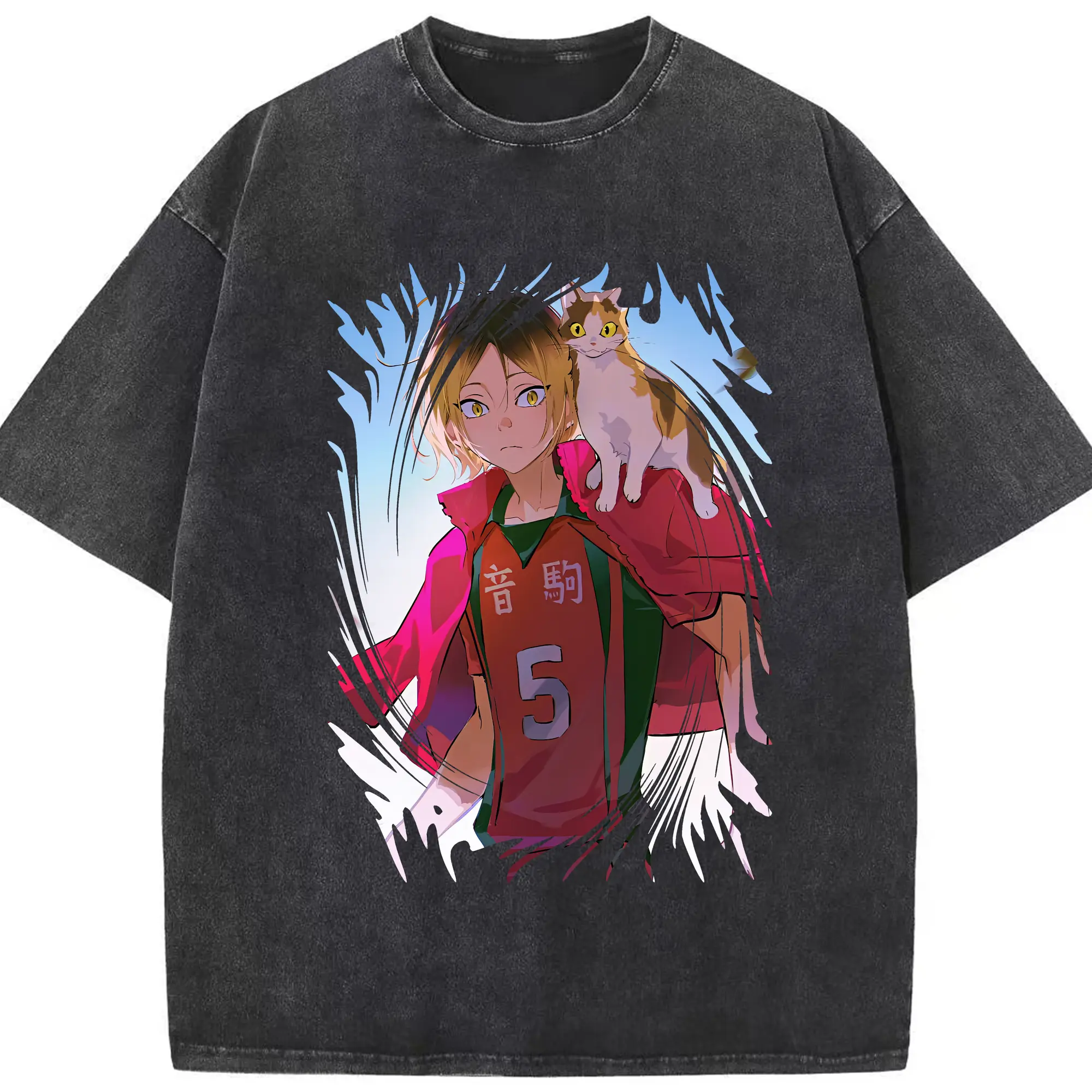 綿100％ ヴィンテージ風 半袖Tシャツ ・ フロントプリント ・ 柔らか肌触り ・ 通気性 快適 ・ スポーツ カジュアル 外出用