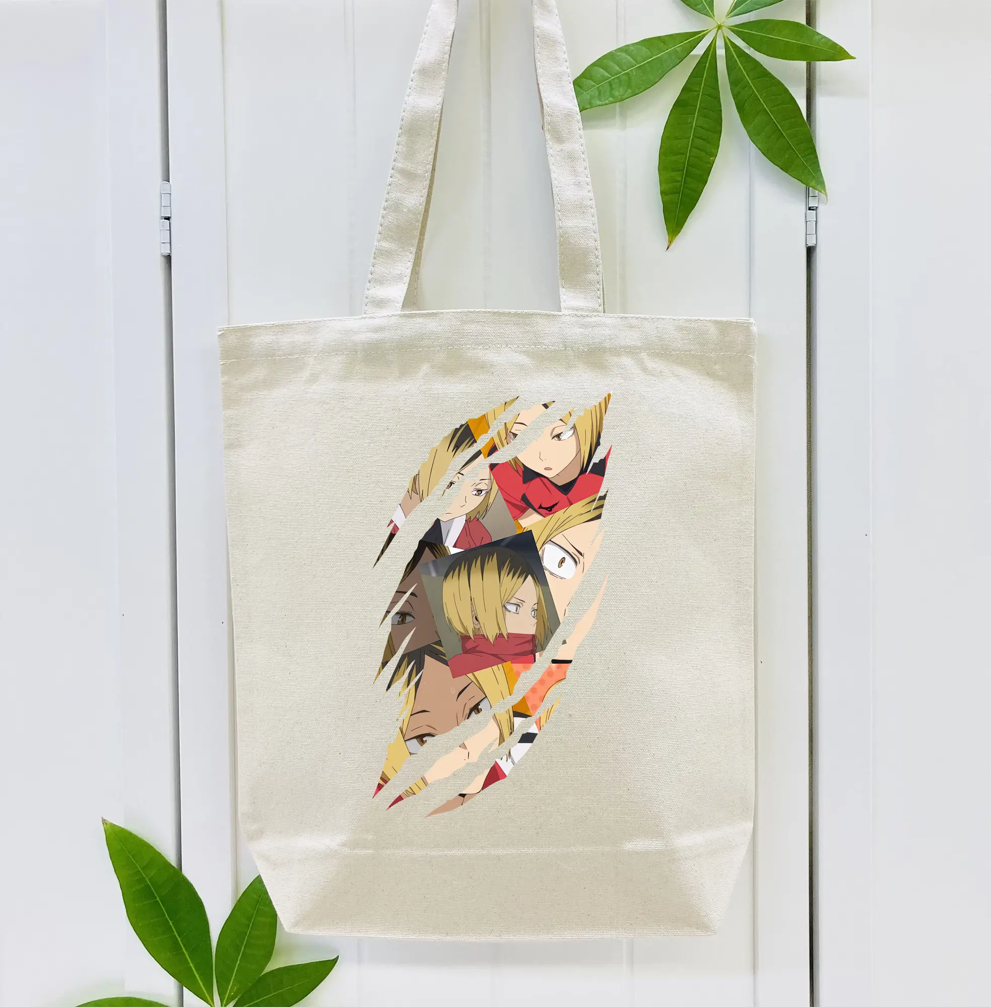 縦型キャンバス手提げバッグ（トートバッグ） ・ キャンバス素材 ・ ショッピング用 ・ 軽量 丈夫 お手入れ簡単